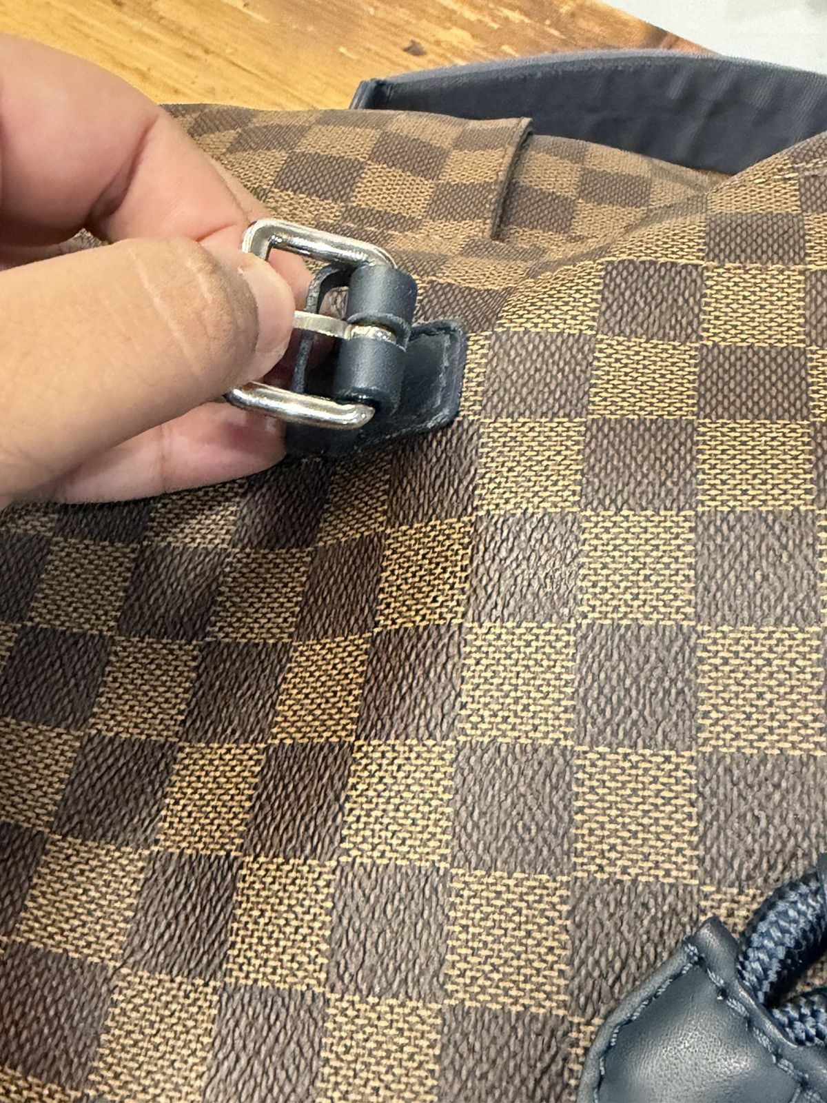 Louis Vuitton Louis Vuitton Damier Ebene Runner Backpack - Size ONE SIZE - 17 Thumbnail