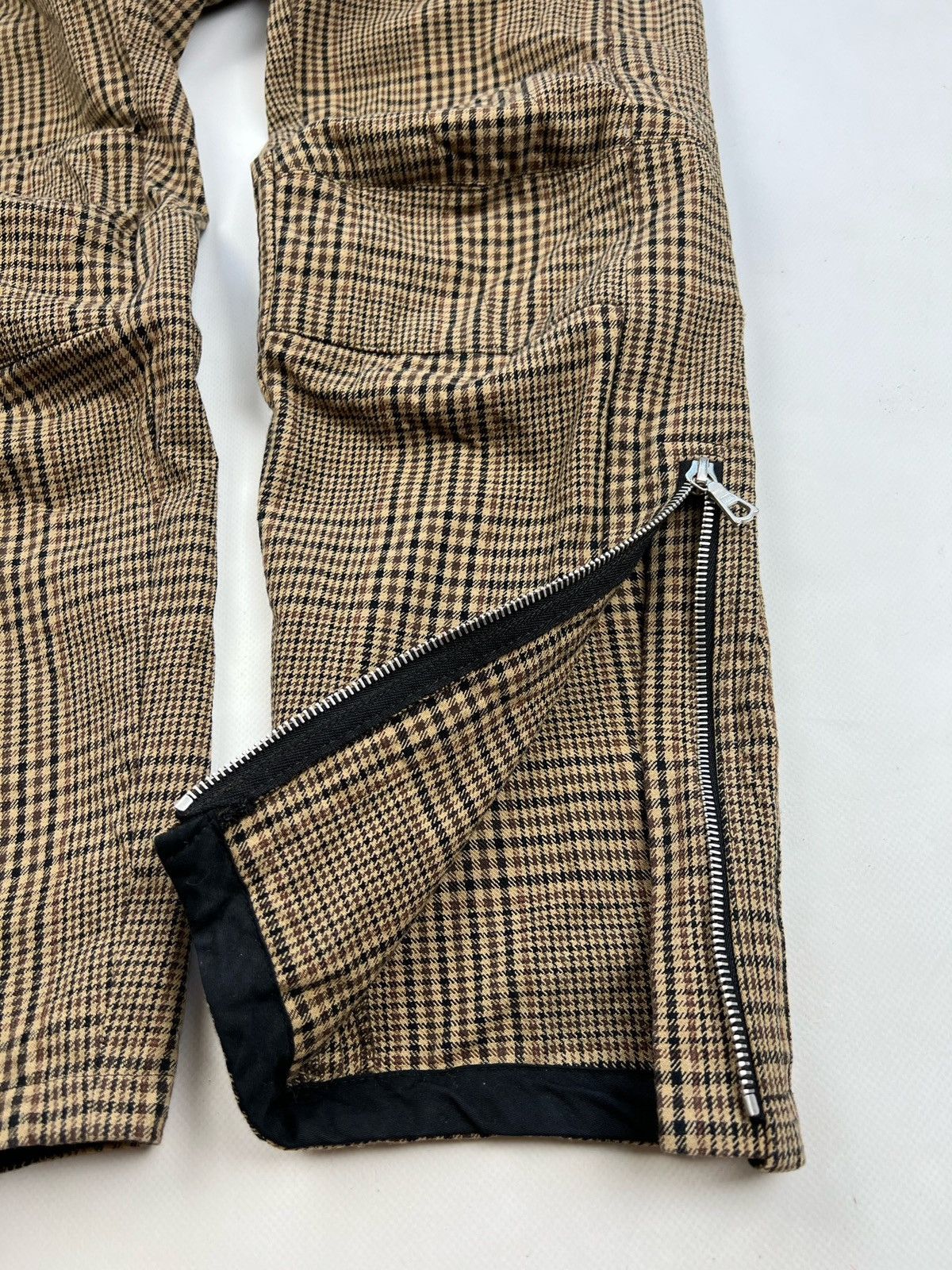 Dries Van Noten Dries van Noten plaid Pants Trousers Made in Italy cotton Size 34" / US 12 / IT 48 - 6 Thumbnail
