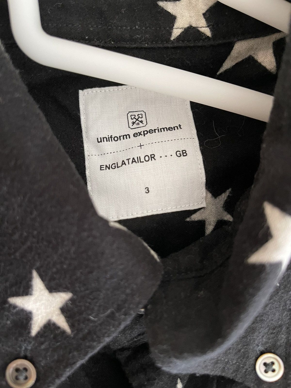 uniform experiment UE Star Print Shirt Size US M / EU 48-50 / 2 - 3 Thumbnail