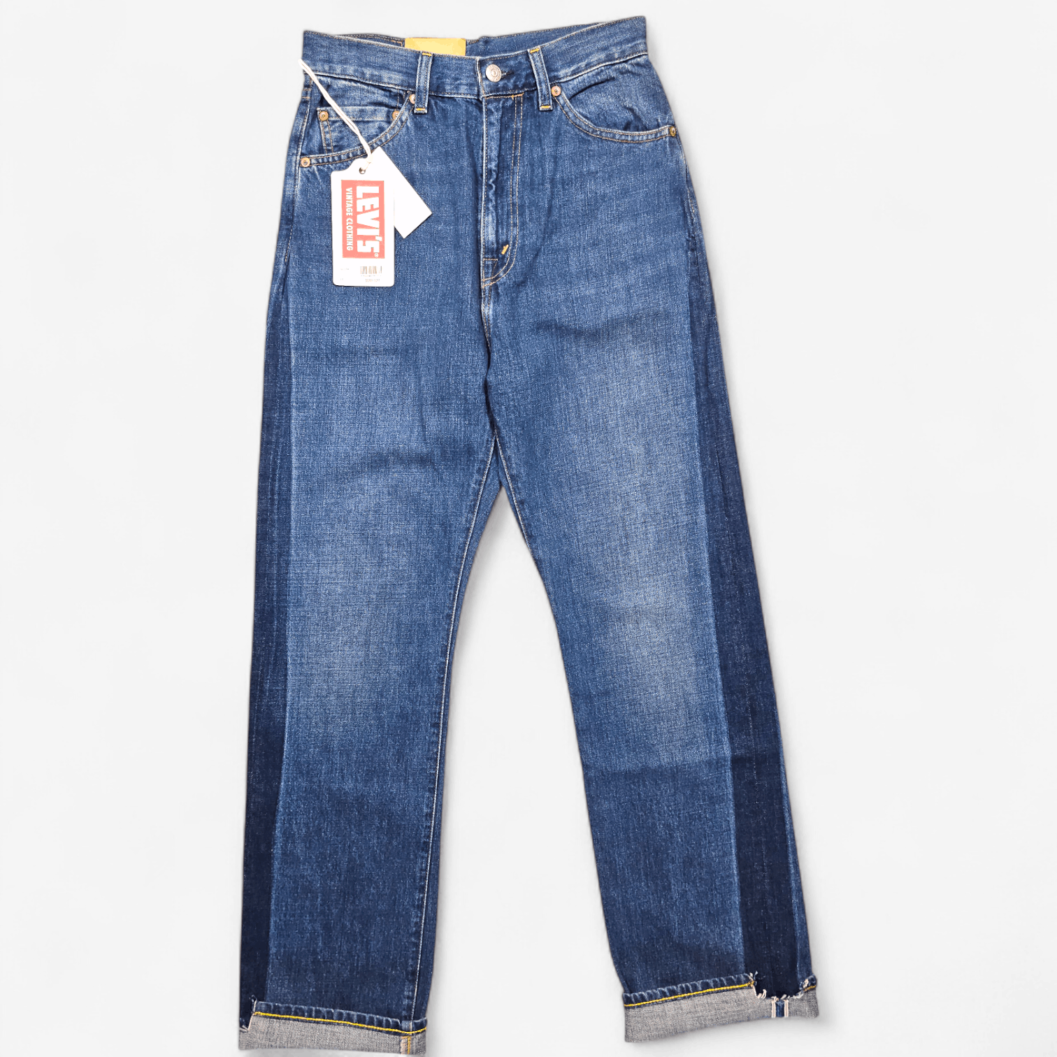 Levi's Vintage Clothing NWT LVC Levi's Vintage Clothing 1950s 701 Selvedge Big E Size 27" / US 4 / IT 40 - 2 Thumbnail