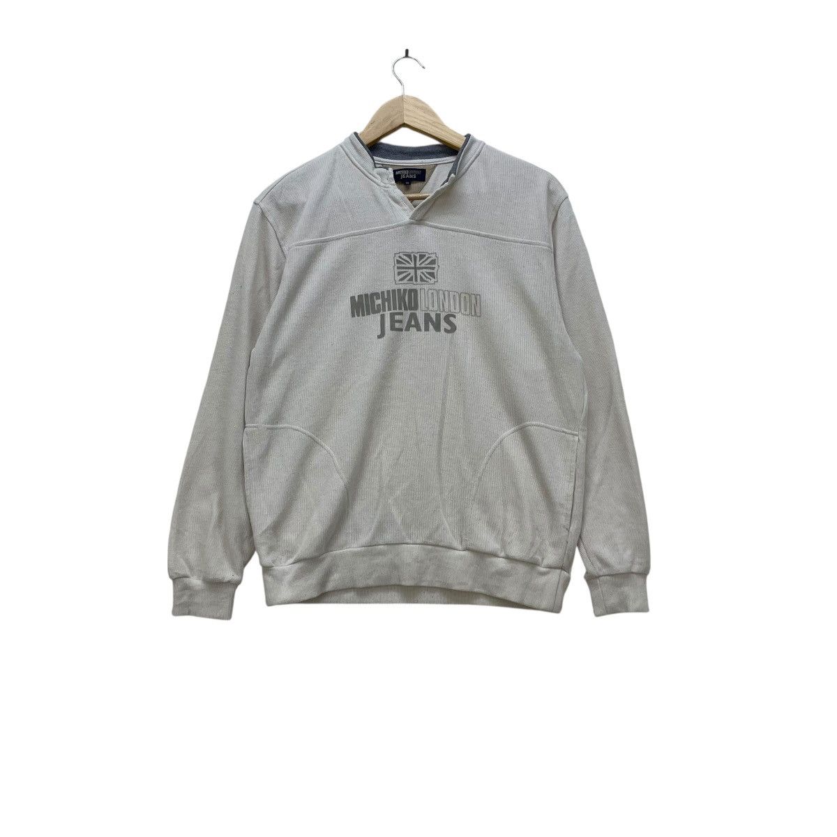 Michiko Koshino London 💥Michiko London Jeans Jumper Sweatshirt Size US M / EU 48-50 / 2 - 1 Thumbnail
