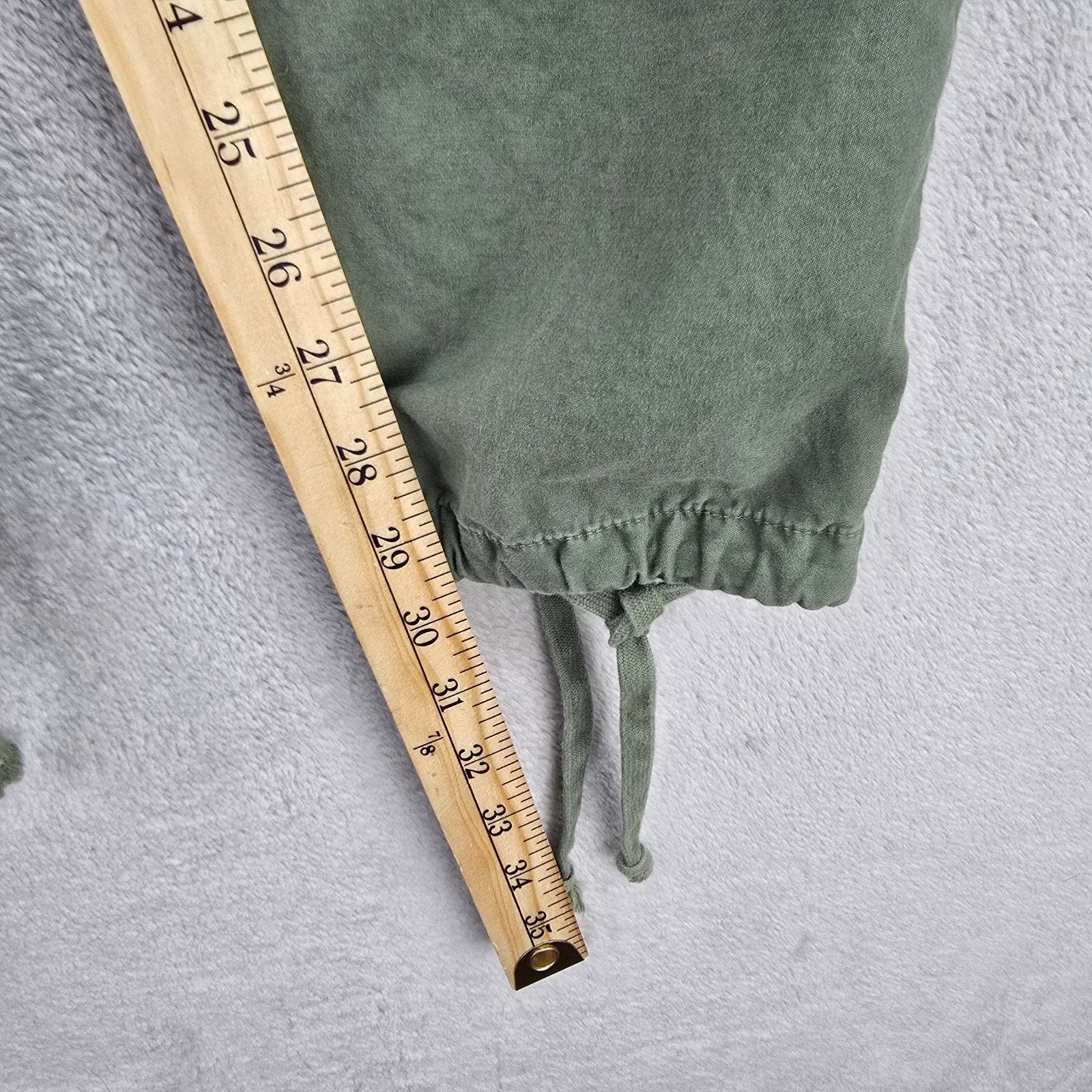John Elliott John Elliott Back Sateen Cargo Pants Sz 3 Large Olive Green Size US 36 / EU 52 - 10 Thumbnail