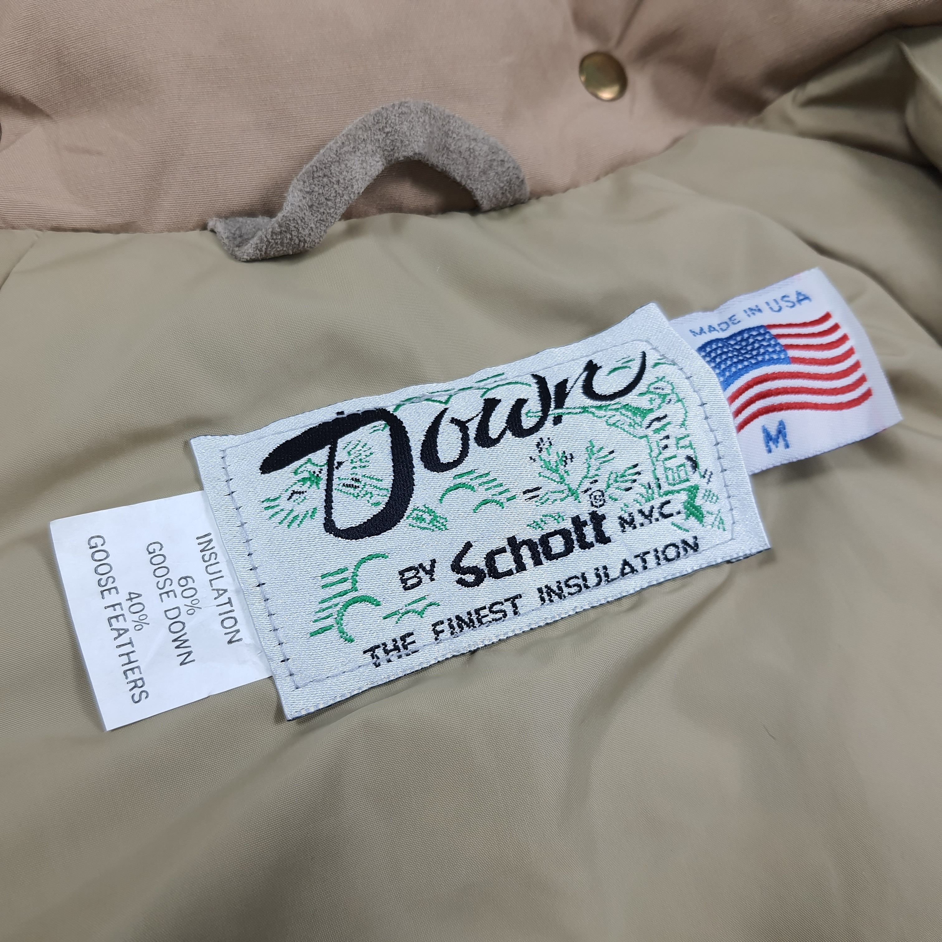 Schott Vintage Schott NYC Goose Down Parka Jacket C306N12 Size US M / EU 48-50 / 2 - 5 Thumbnail