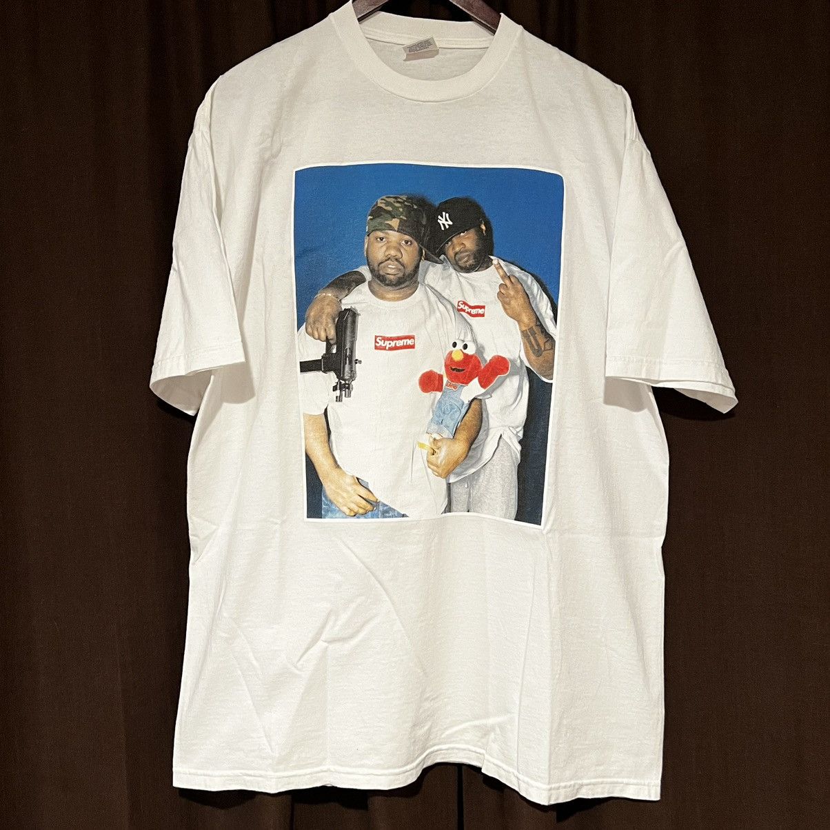 image of Supreme Raekwon Photo Tee 2005 Wu Tang in White, Men's (Size XL)