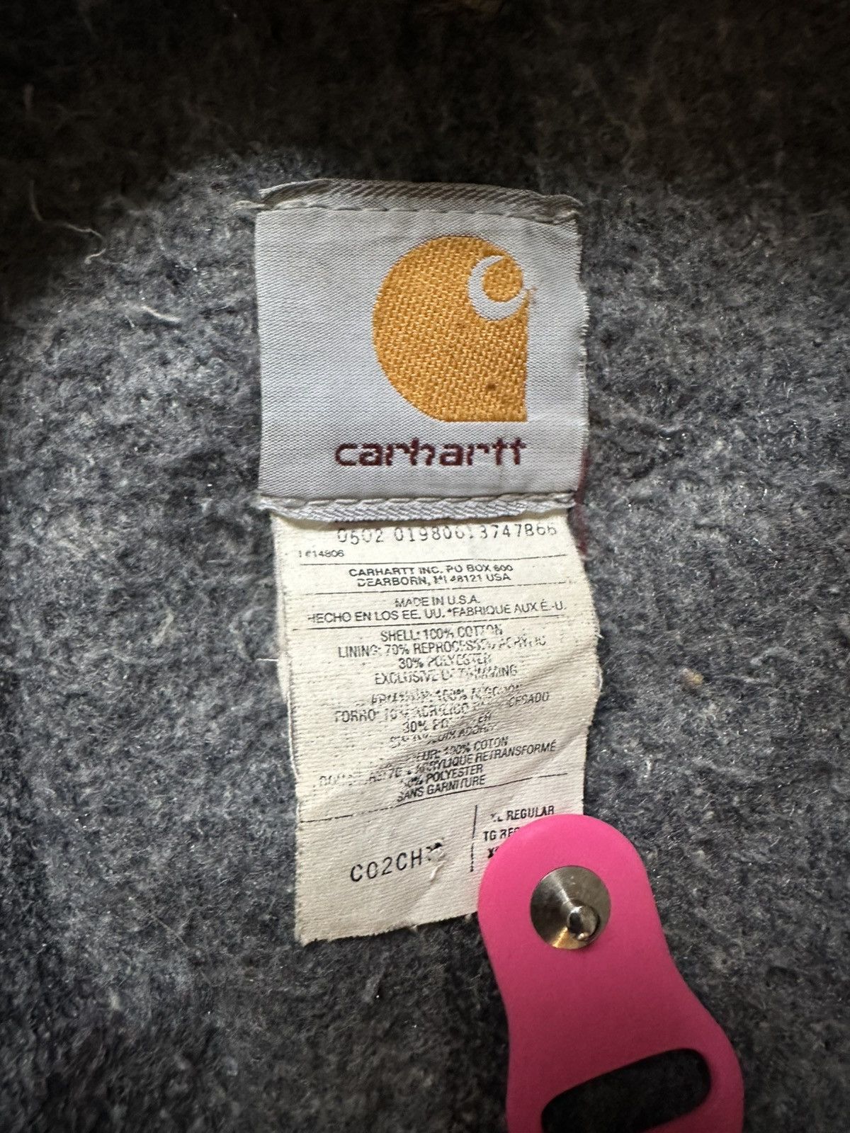 Carhartt × Vintage 🔥Vintage🔥90’s Carhartt Chore Coat C02CHT Size US XL / EU 56 / 4 - 12 Thumbnail