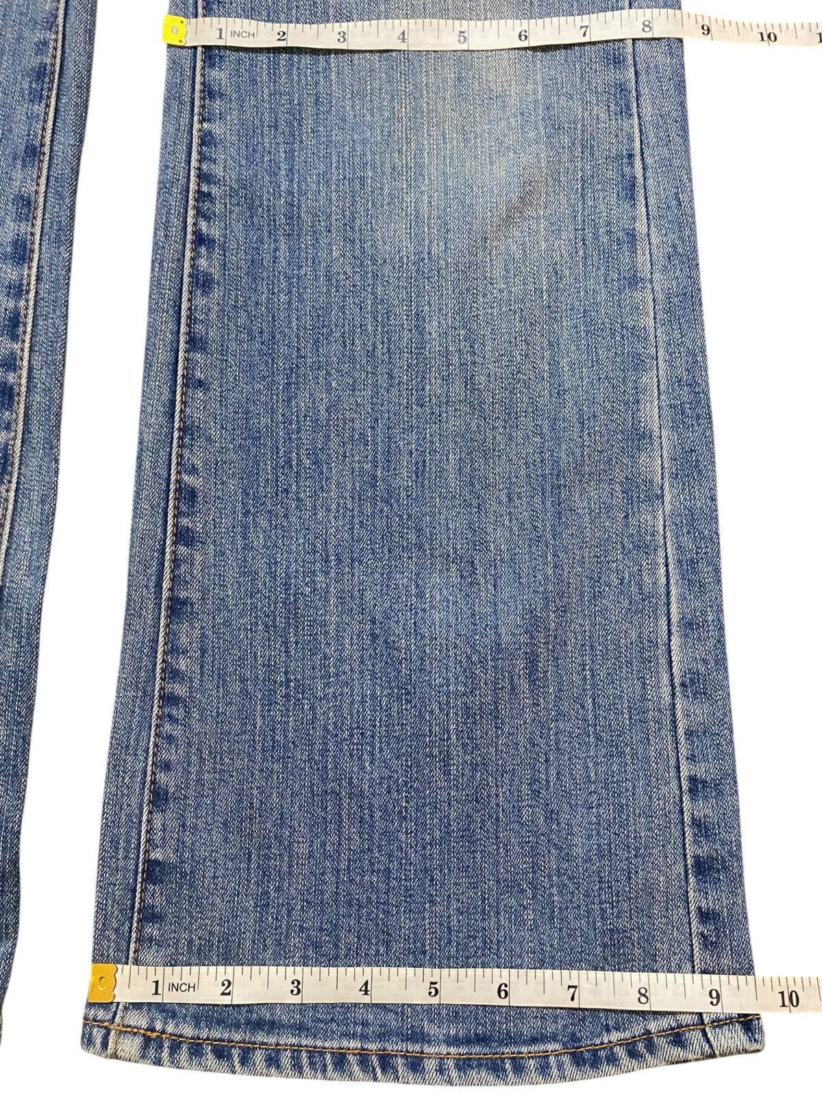 Japanese Brand Vintage Japanese Brands Blue Wash Flare Jeans Size US 32 / EU 48 - 11 Thumbnail