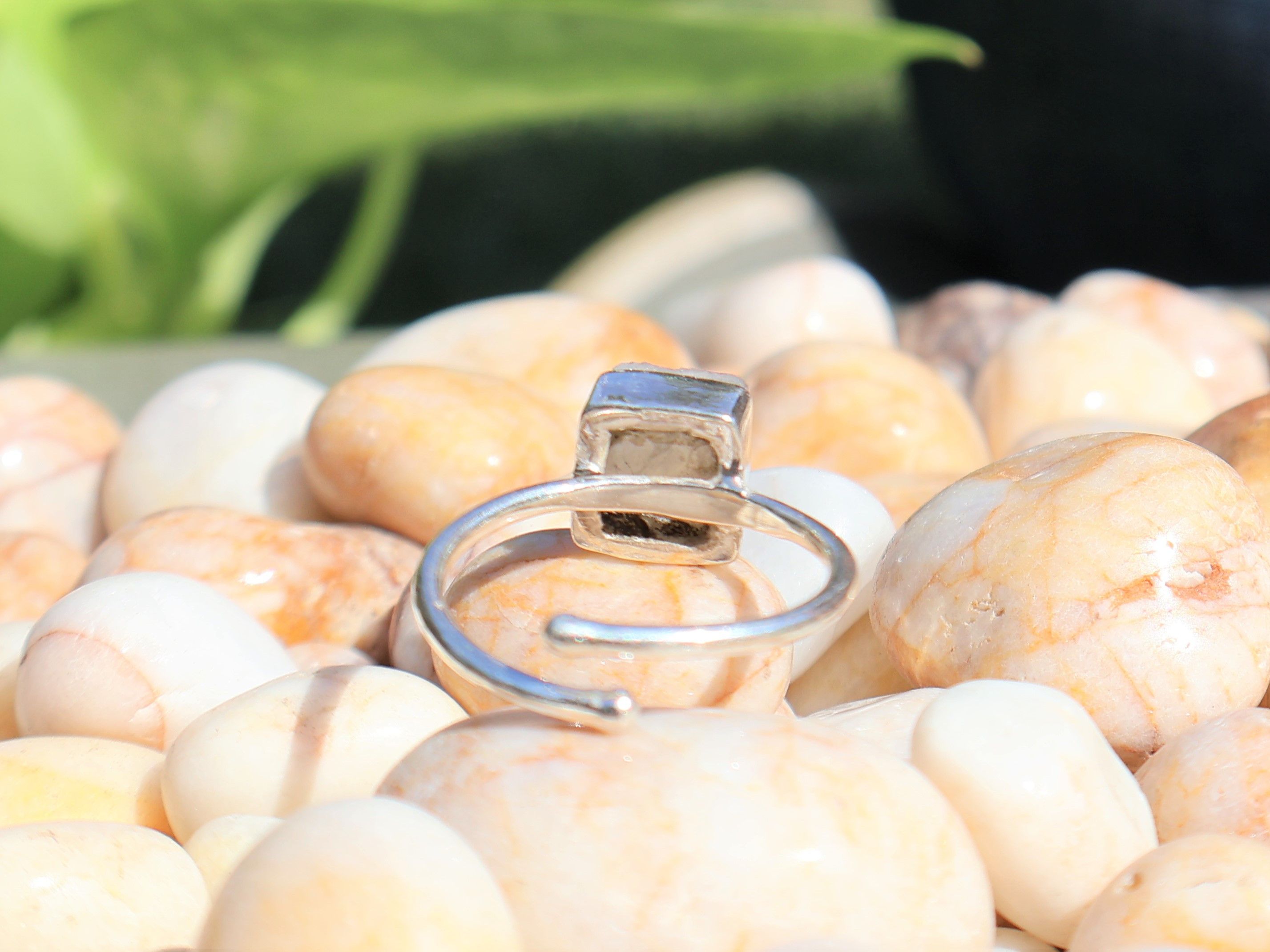 Handmade Moonstone Ring, 925 Sterling Silver Jewelry, Handmade Ring Size ONE SIZE - 7 Thumbnail
