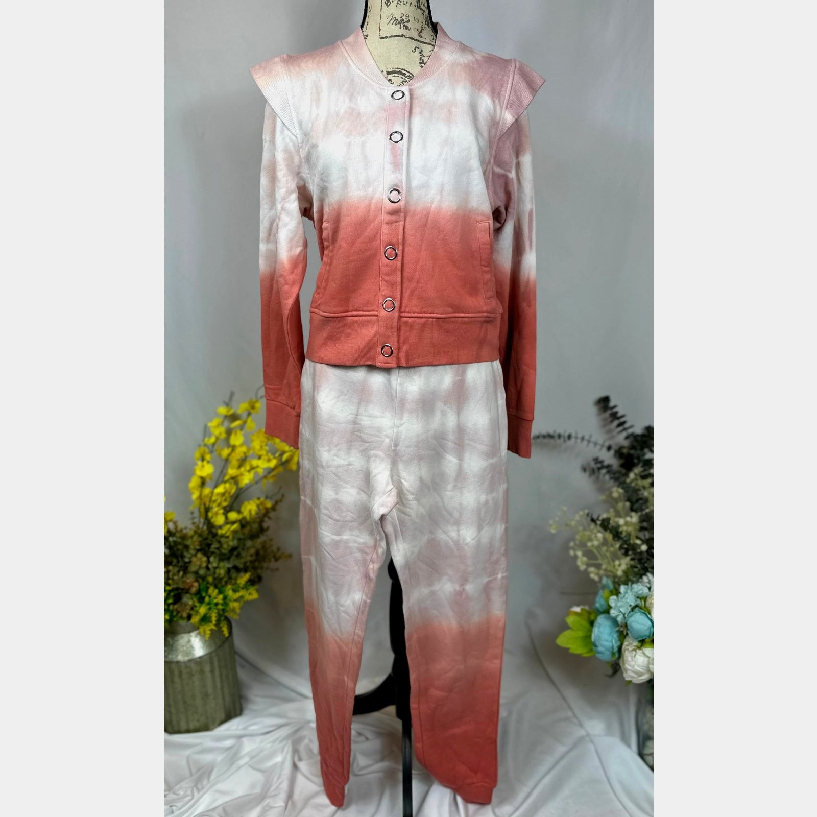 Other 525 America French Terry Jacket & Sweatpants Rose Clay M Size 29" - 4 Thumbnail