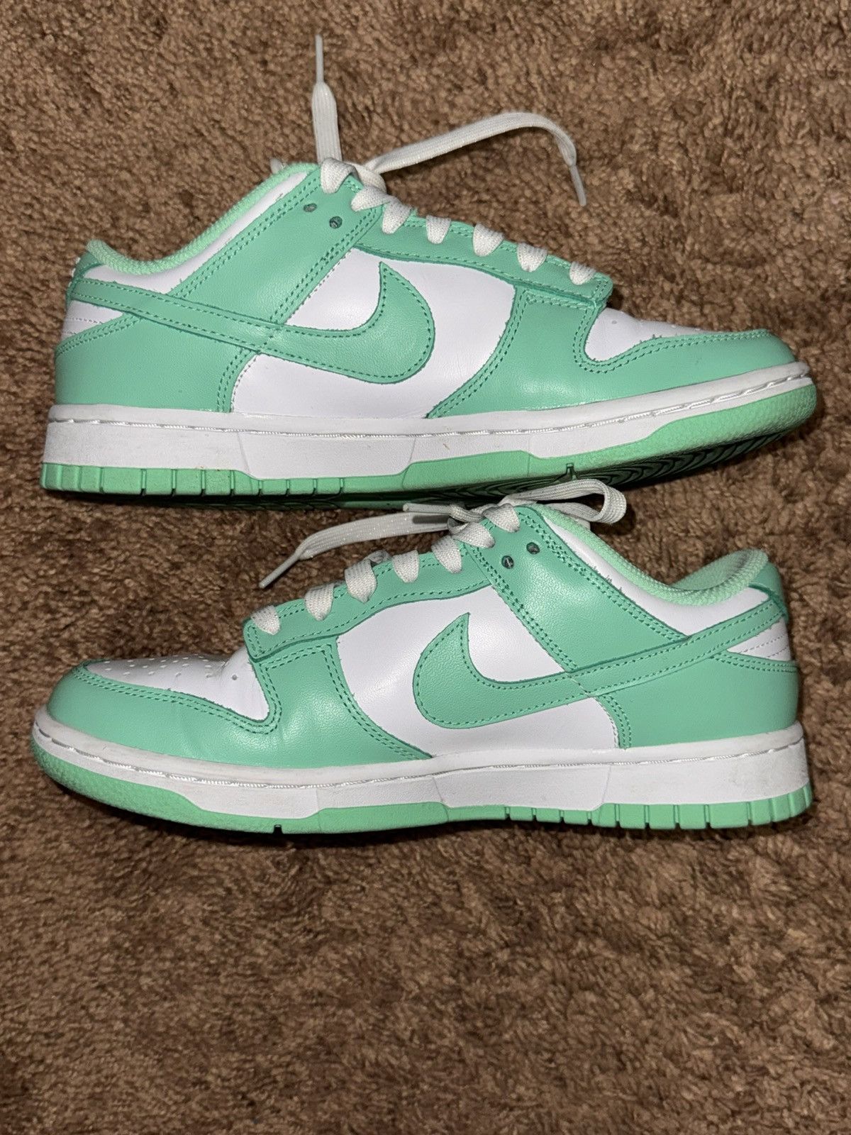 Nike Nike Dunk Low Green Glow Size US 7.5 / IT 37.5 - 2 Thumbnail