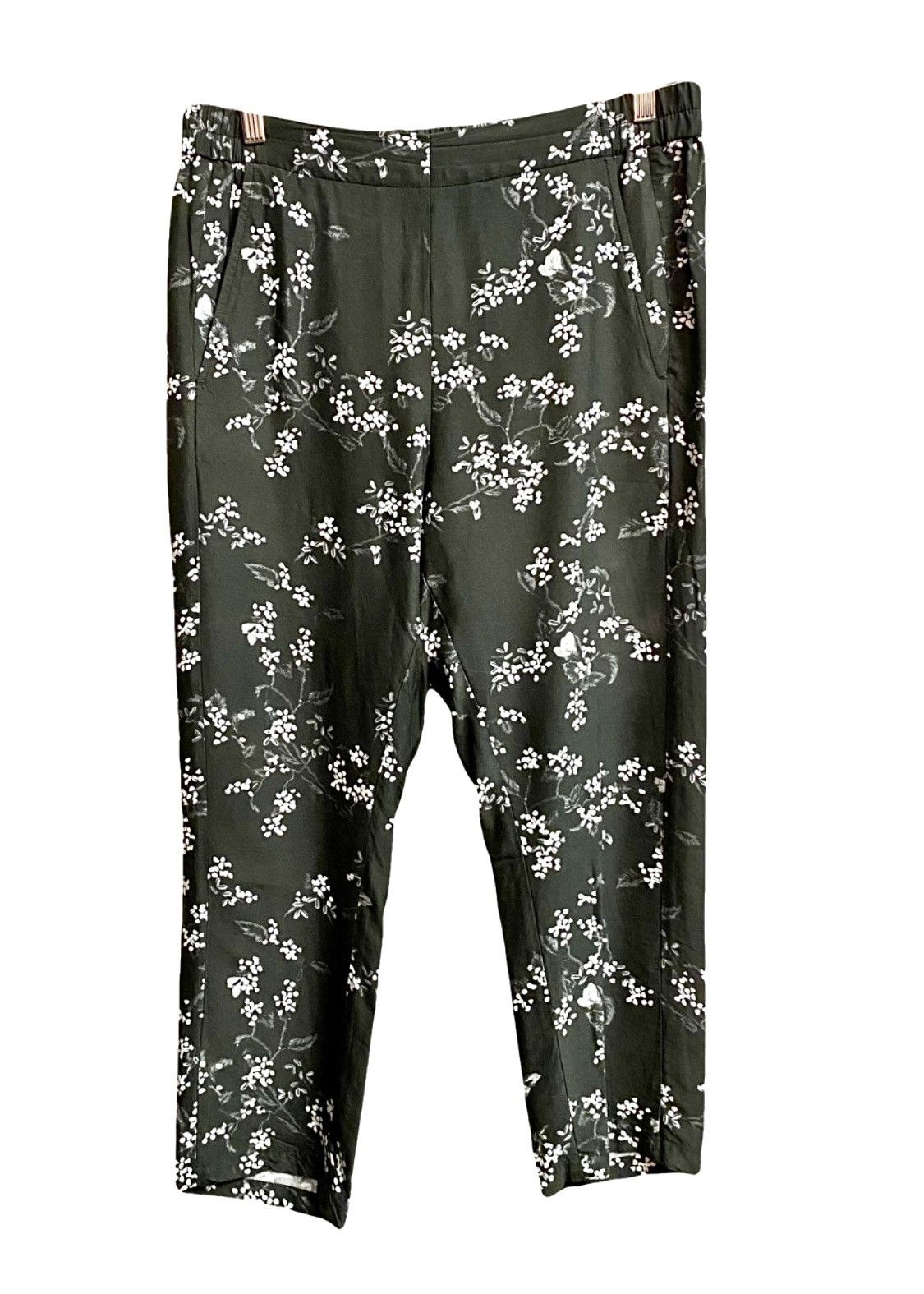 ann demeulemeester ss 2018 runway printed pants 40 fr women