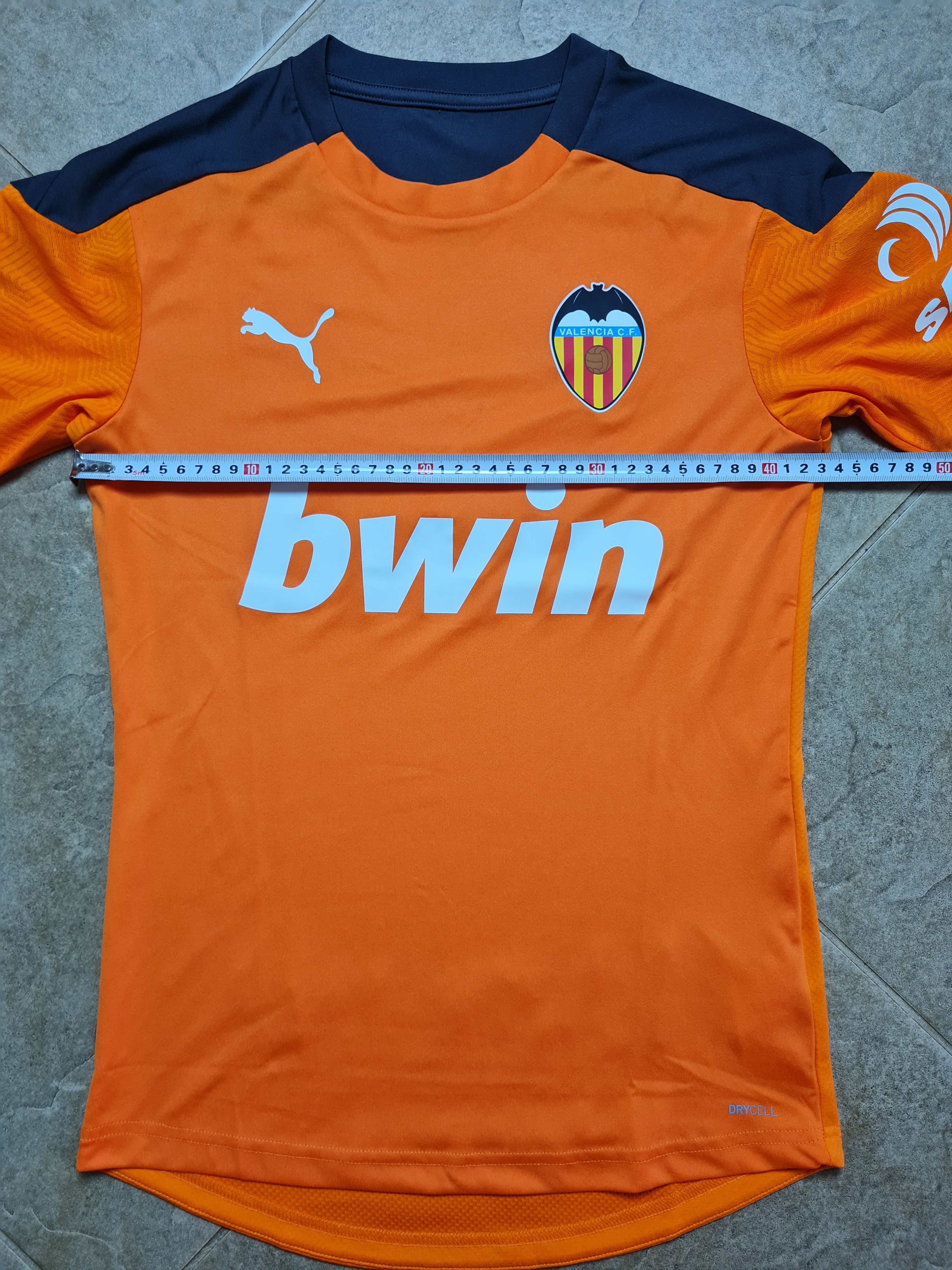 Puma Valencia CF 2020-21 Training Football Shirt Puma Orange Bwin Size US XS / EU 42 / 0 - 6 Thumbnail