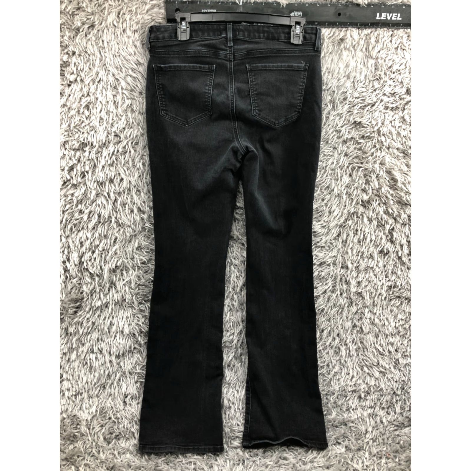 NYDJ NYDJ Jeans Regular Bootcut 30 in Inseam Black Dark Wash 8 Womens Size 30" / US 8 / IT 44 - 5 Thumbnail