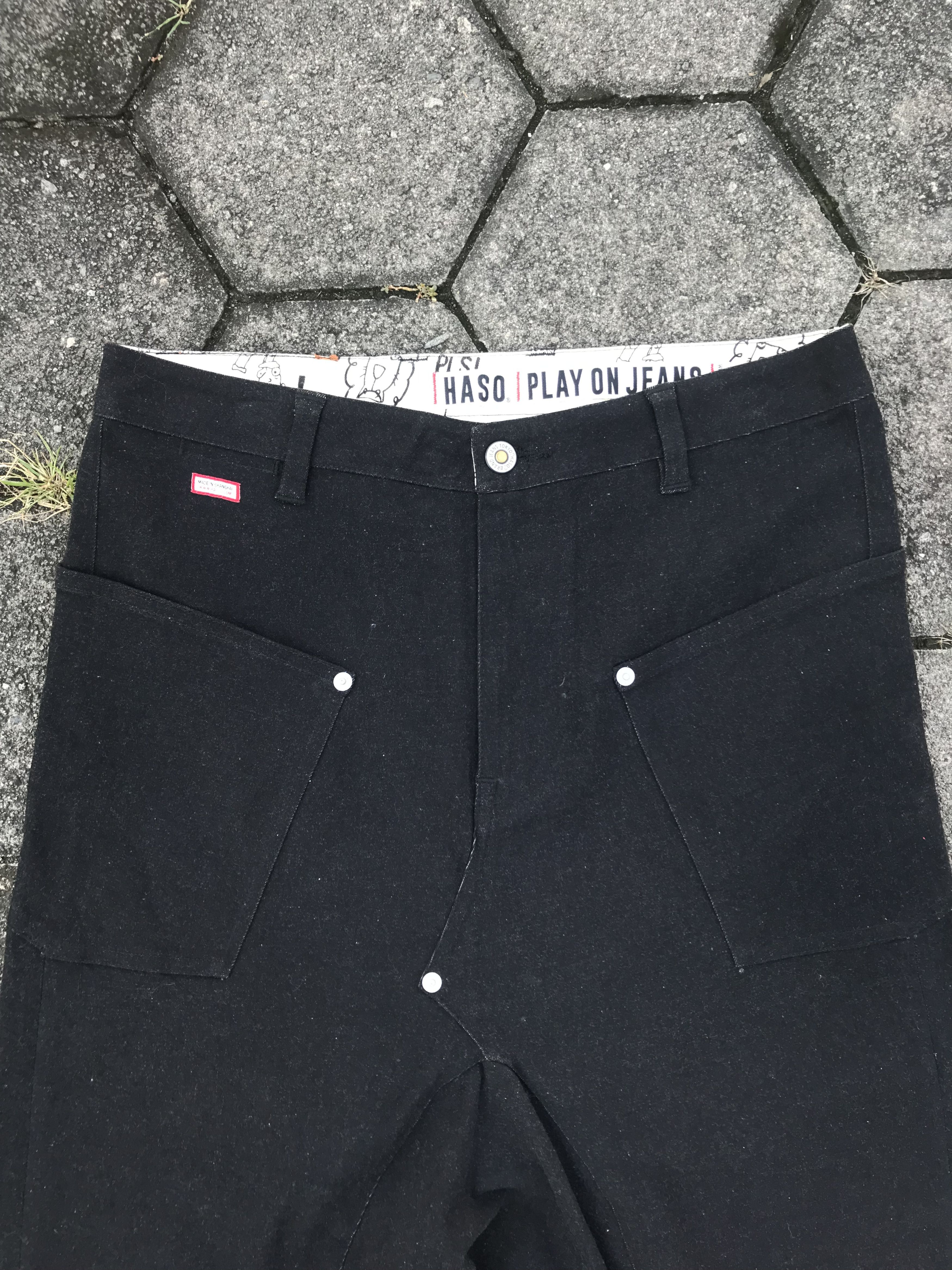 If Six Was Nine × Japanese Brand × Le Grande Bleu (L.G.B.) Harem pants like a rick owens Size US 32 / EU 48 - 2 Thumbnail