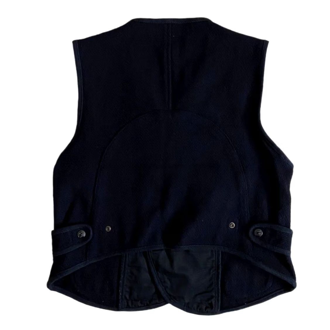 Kapital KAPITAL Beach Pan Vest Ladies Size 1 Navy Black good condition Pre-owned Size S / US 4 / IT 40 - 4 Thumbnail