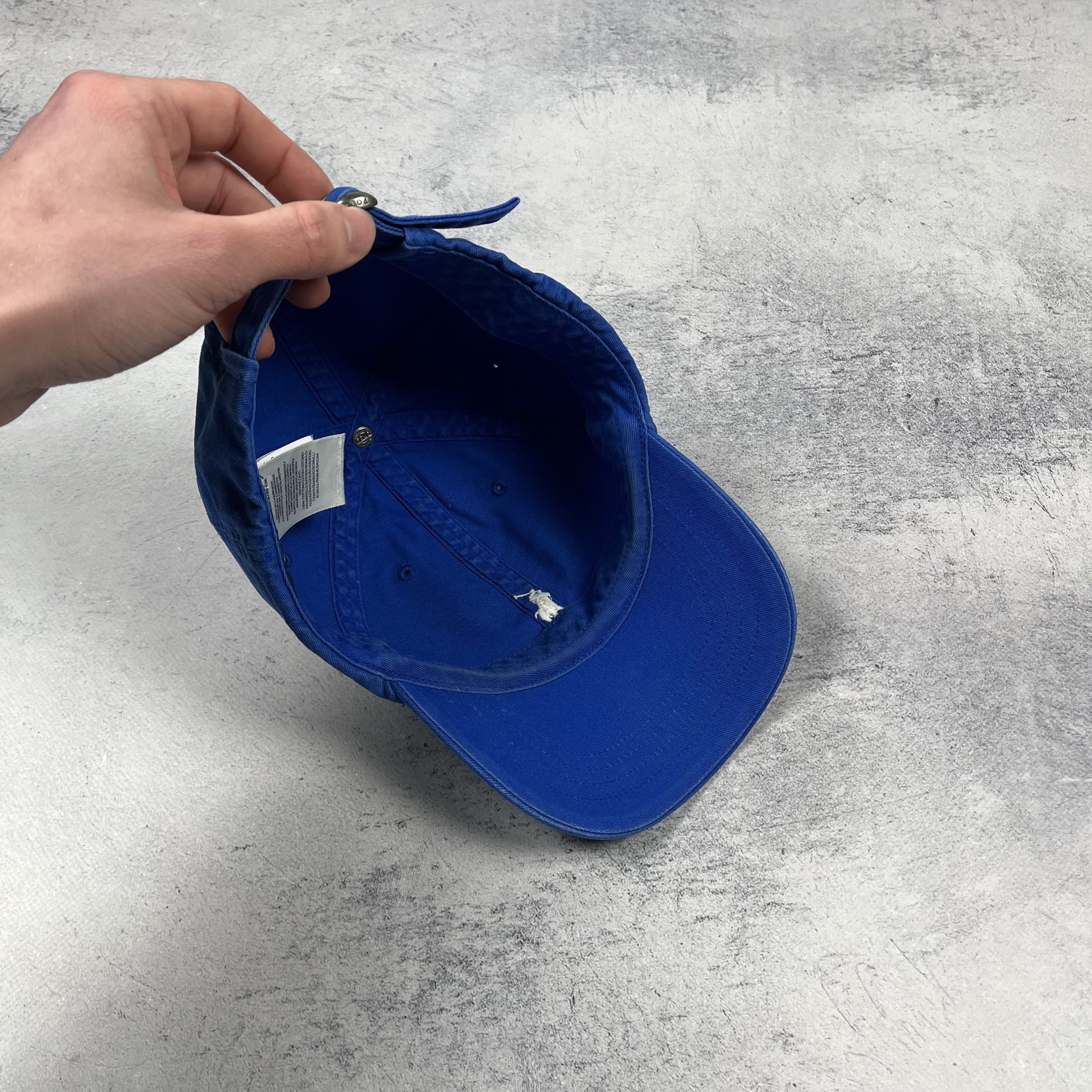 Polo Ralph Lauren VTG Polo Ralph Lauren White Pony Baseball Cap 00’s Size ONE SIZE - 9 Thumbnail