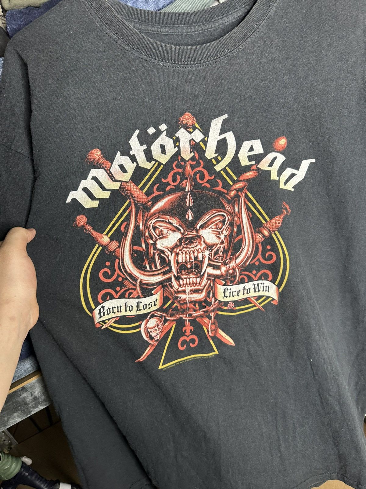 Other 2017 Motorhead Big Printed Skulls Rock Tee Size US XL / EU 56 / 4 - 9 Thumbnail
