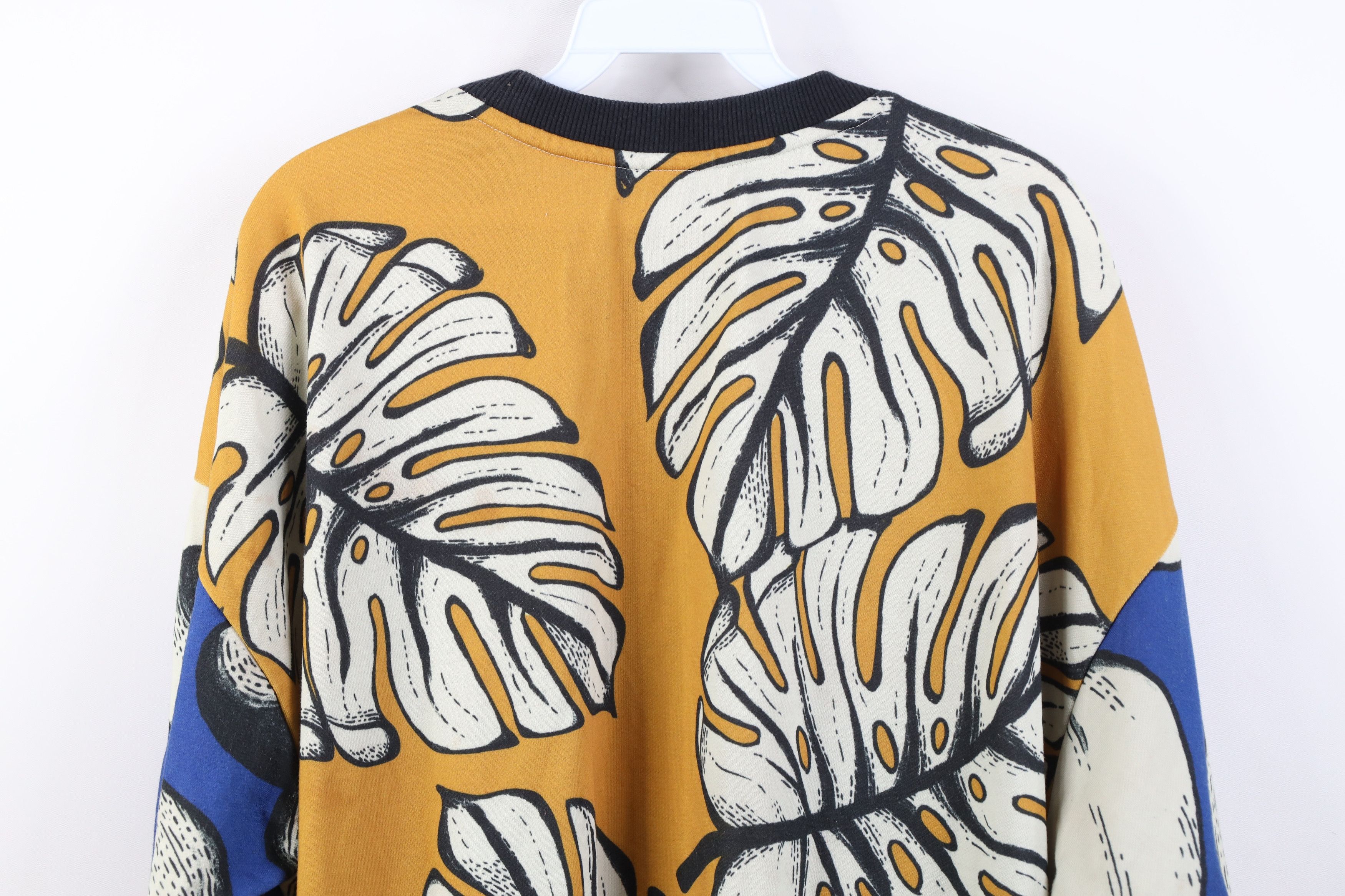 Adidas Adidas x The Farm Spell Out Pineapple Boyfriend Sweatshirt Size L / US 10 / IT 46 - 14 Thumbnail