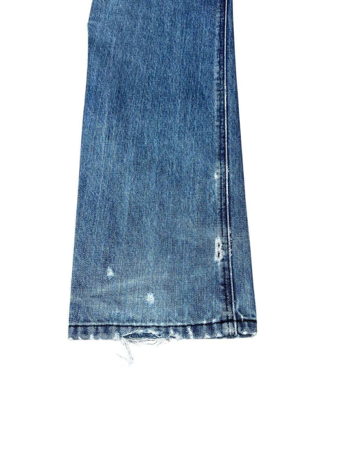 Ksubi Ksubi Dee Dee Vintage Indigo Distress Denim Jeans L 35.5 Size US 30 / EU 46 - 17 Thumbnail