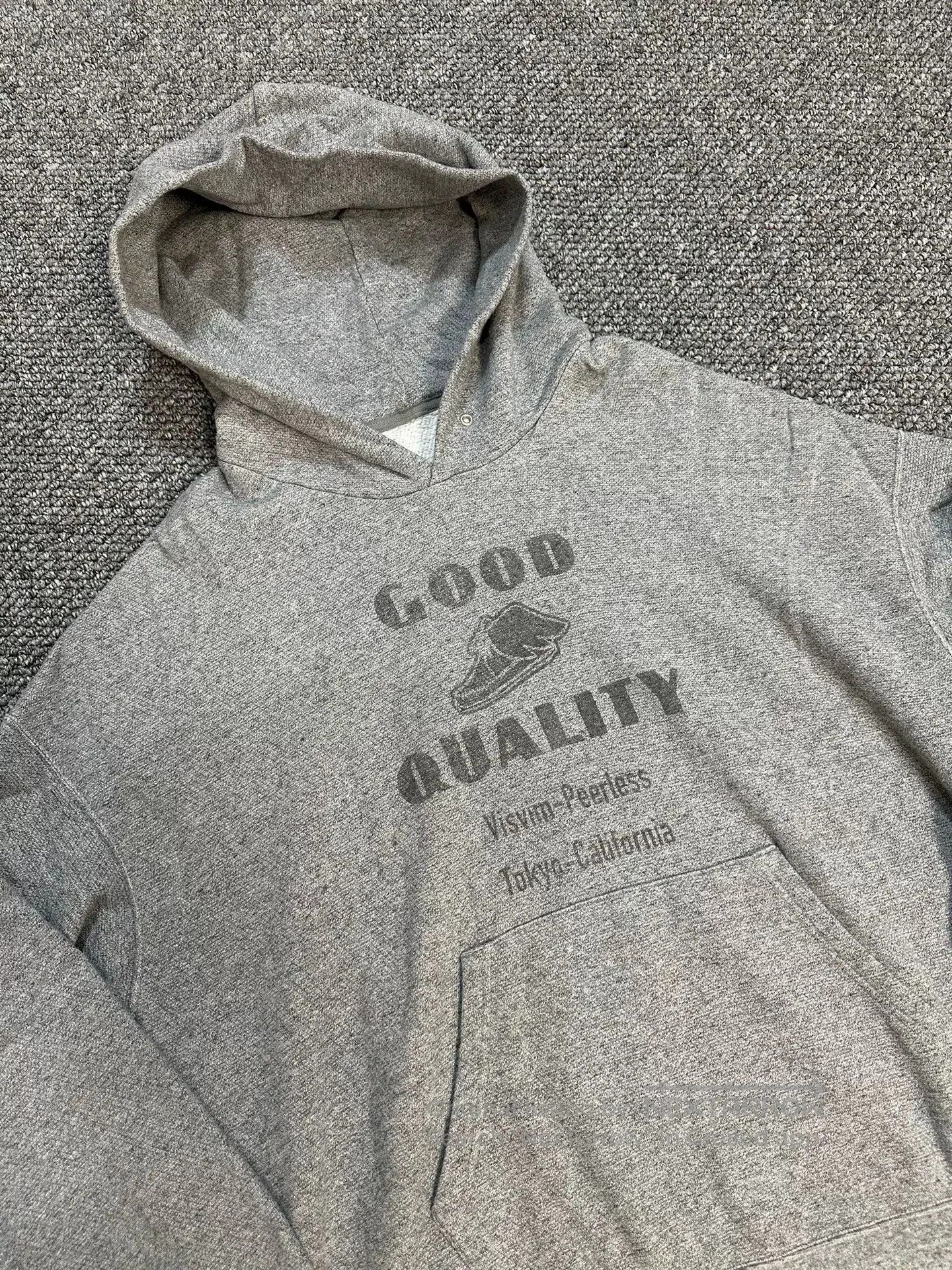 Visvim visvim amplus hoodie in soft gray. Size US M / EU 48-50 / 2 - 2 Thumbnail