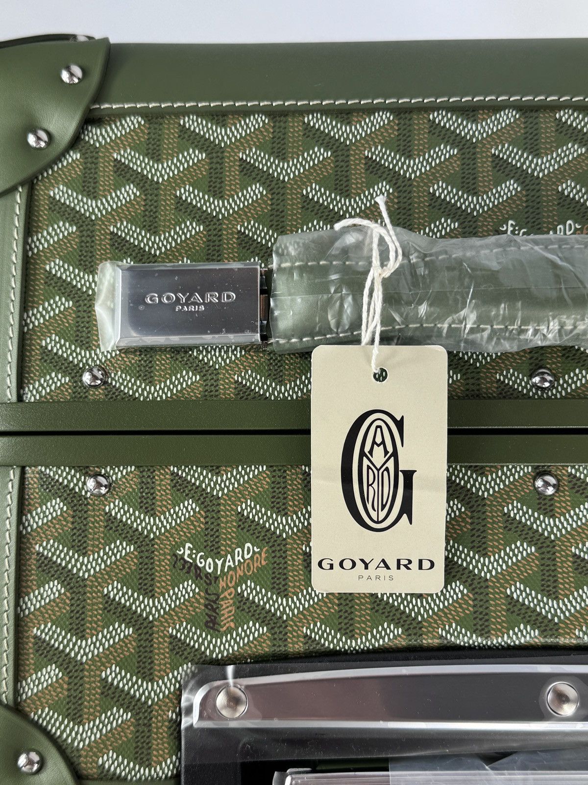 Goyard LIMITED EDITION NUMBERED #1 BOURGET PM CABIN SUITCASE RARE Size ONE SIZE - 6 Thumbnail