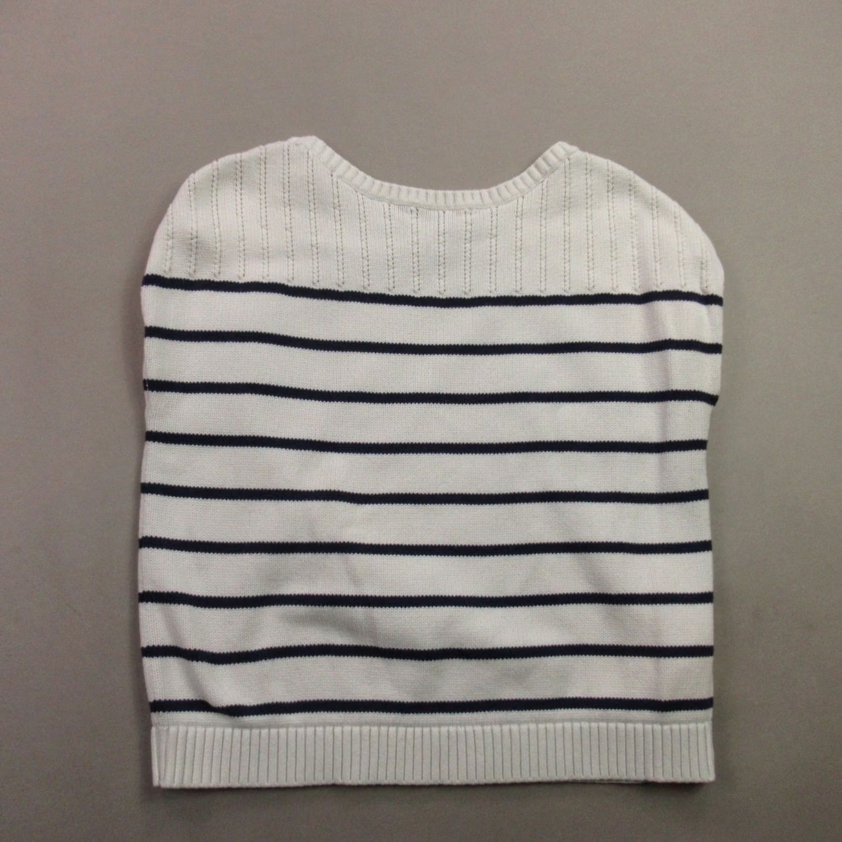 Tommy Bahama Tommy Bahama Shirt Womens Medium Short Sleeve Crew Neck Pullover Stripes Size M / US 6-8 / IT 42-44 - 5 Thumbnail