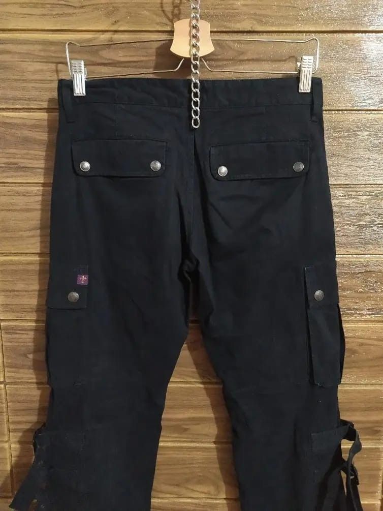 Other CUSTOM CULTURE Bondage Cargo Tactical Multipocket Pants Size US 30 / EU 46 - 8 Thumbnail