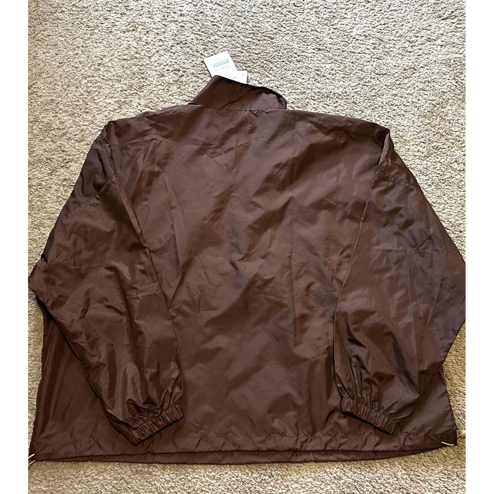 Fabletics Fabletics Jacket Womens 3XL Cropped Lightweight Workout Training Half Zip Shawn Brown Size XXL / US 16-18 / IT 52-54 - 3 Thumbnail