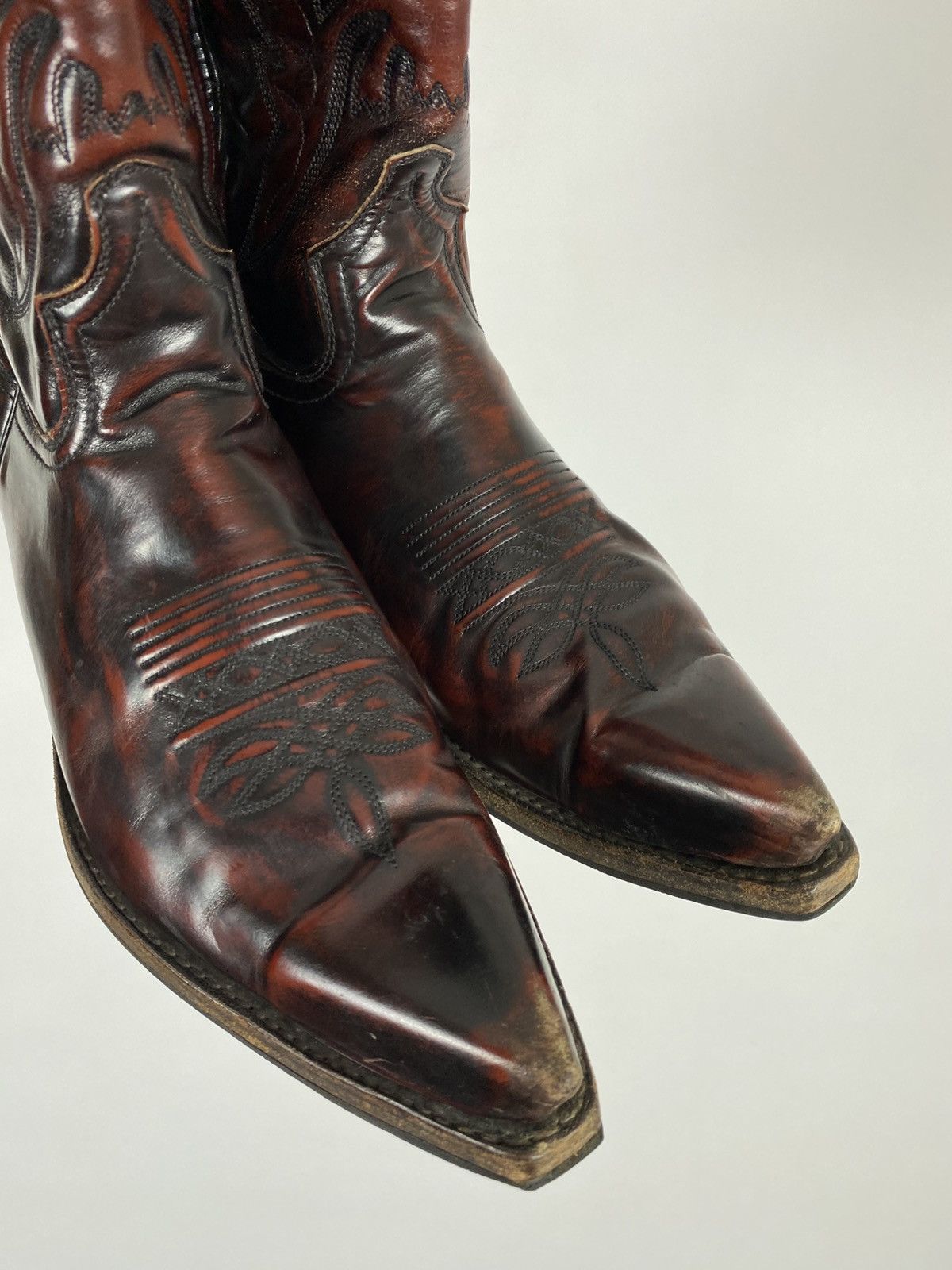 Sendra Sendra Style 2073 Cuervo Leather Western Cowboy Boots Size US 8 / EU 41 - 8 Thumbnail