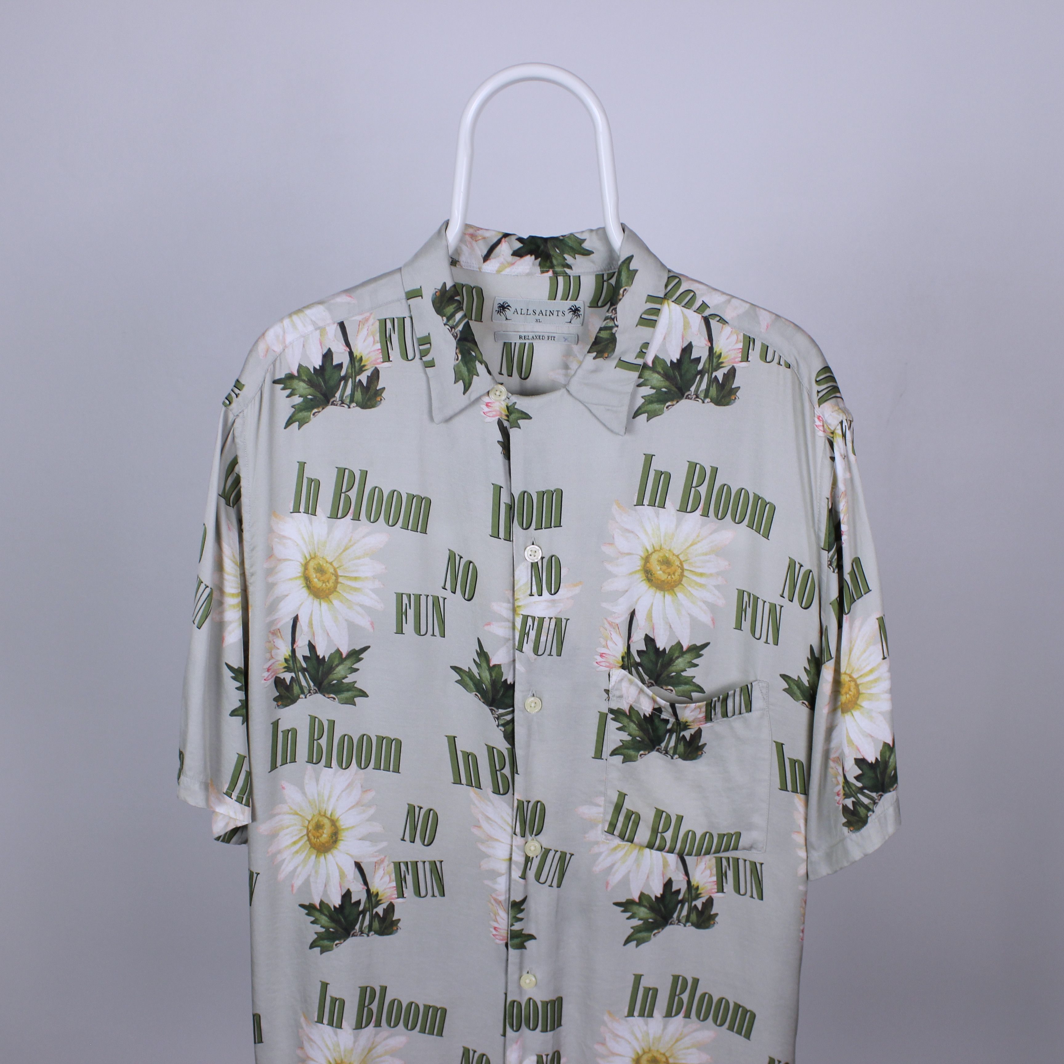 Allsaints Allsaints shirt men no fun SS shirt XL Size US XL / EU 56 / 4 - 3 Thumbnail