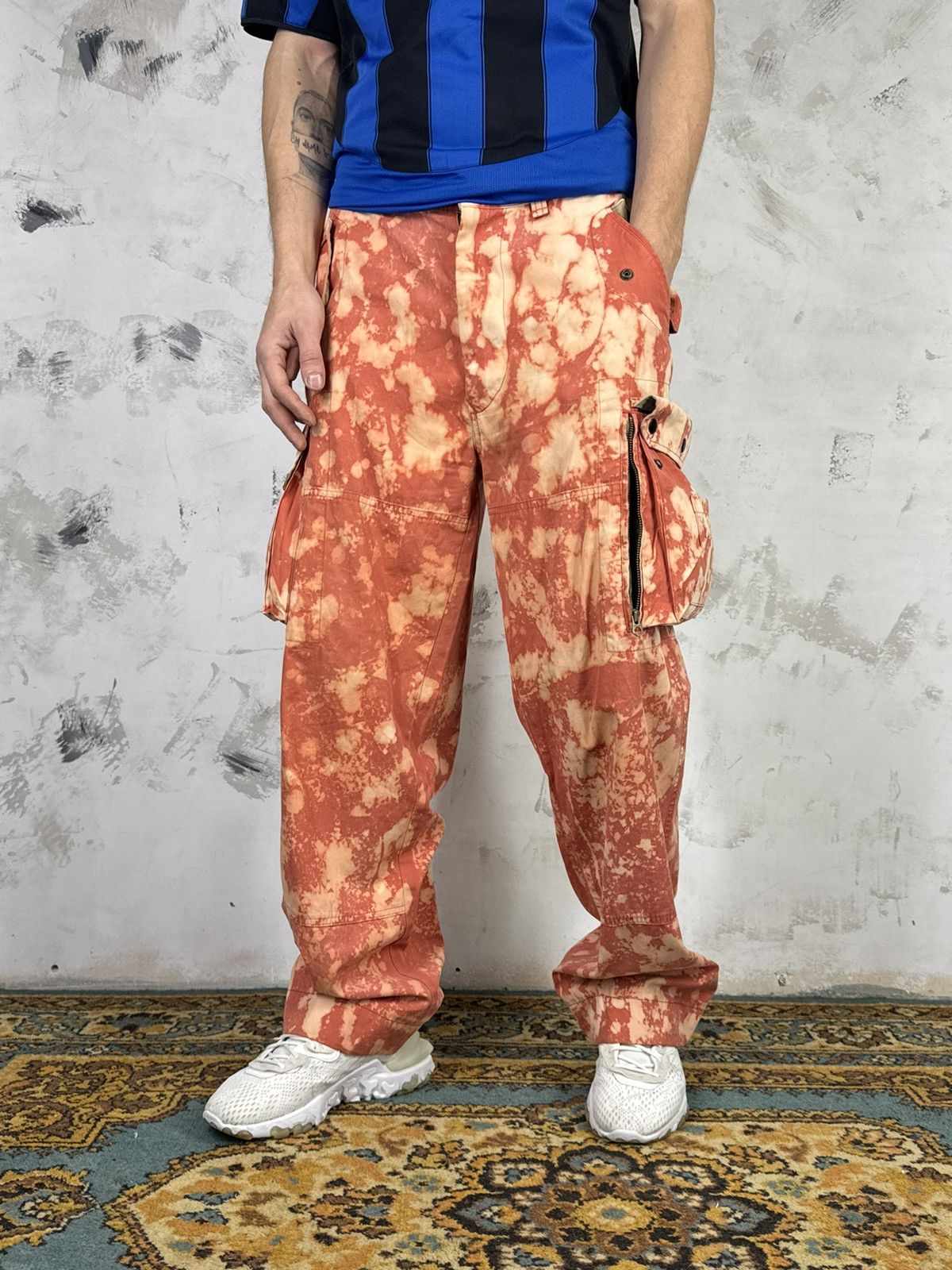 Polo Ralph Lauren Vintage Polo Ralph Lauren Custom Camo Cargo Pants L - XL 36 Size US 36 / EU 52 - 2 Thumbnail