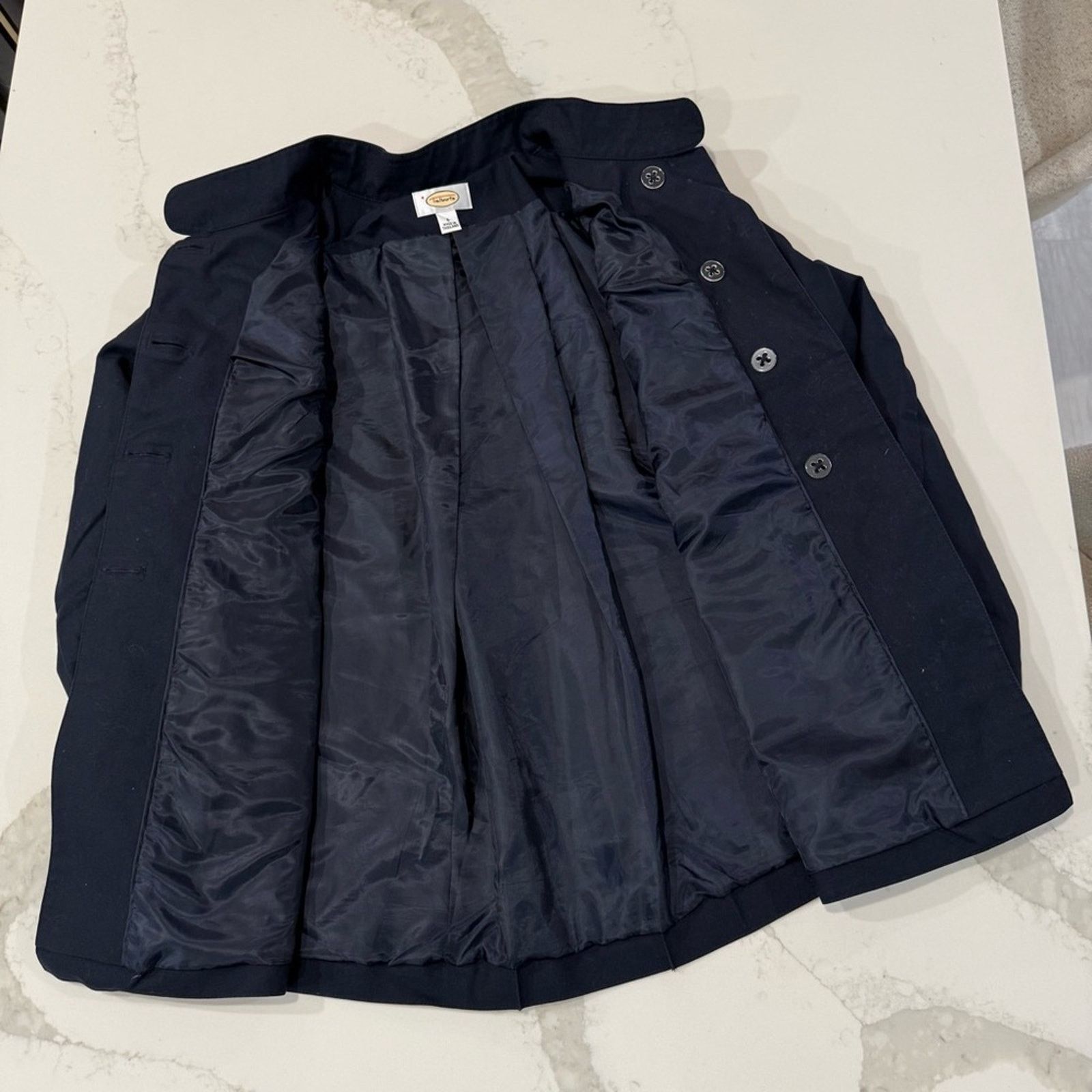 Talbots Talbots Button Front Blazer Jacket Womens 6 NavyBlue Size M / US 6-8 / IT 42-44 - 5 Thumbnail