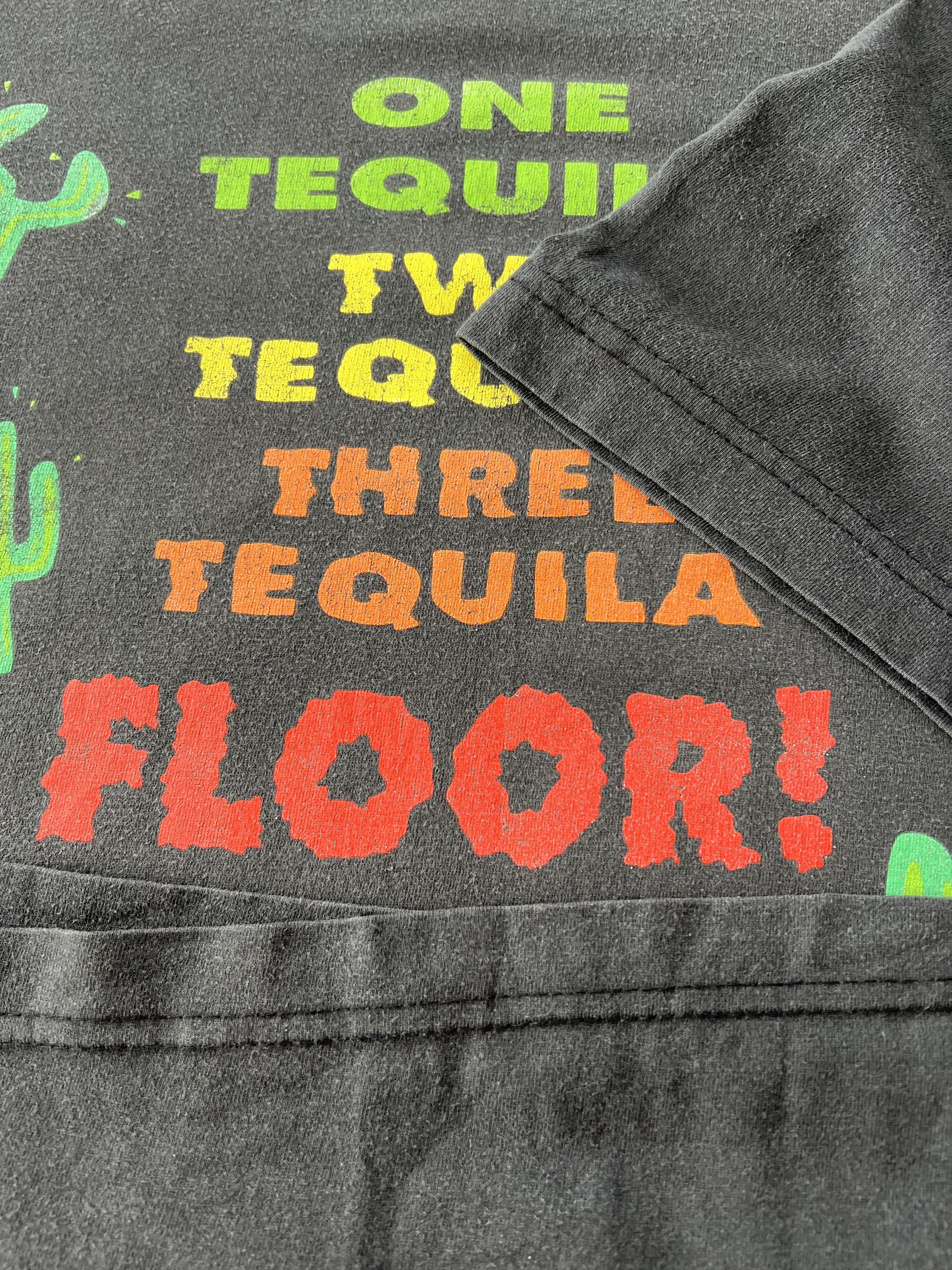 Vintage Vintage 90s One Tequila Two Tequila Three Tequila Floor Tee Size US XL / EU 56 / 4 - 8 Thumbnail