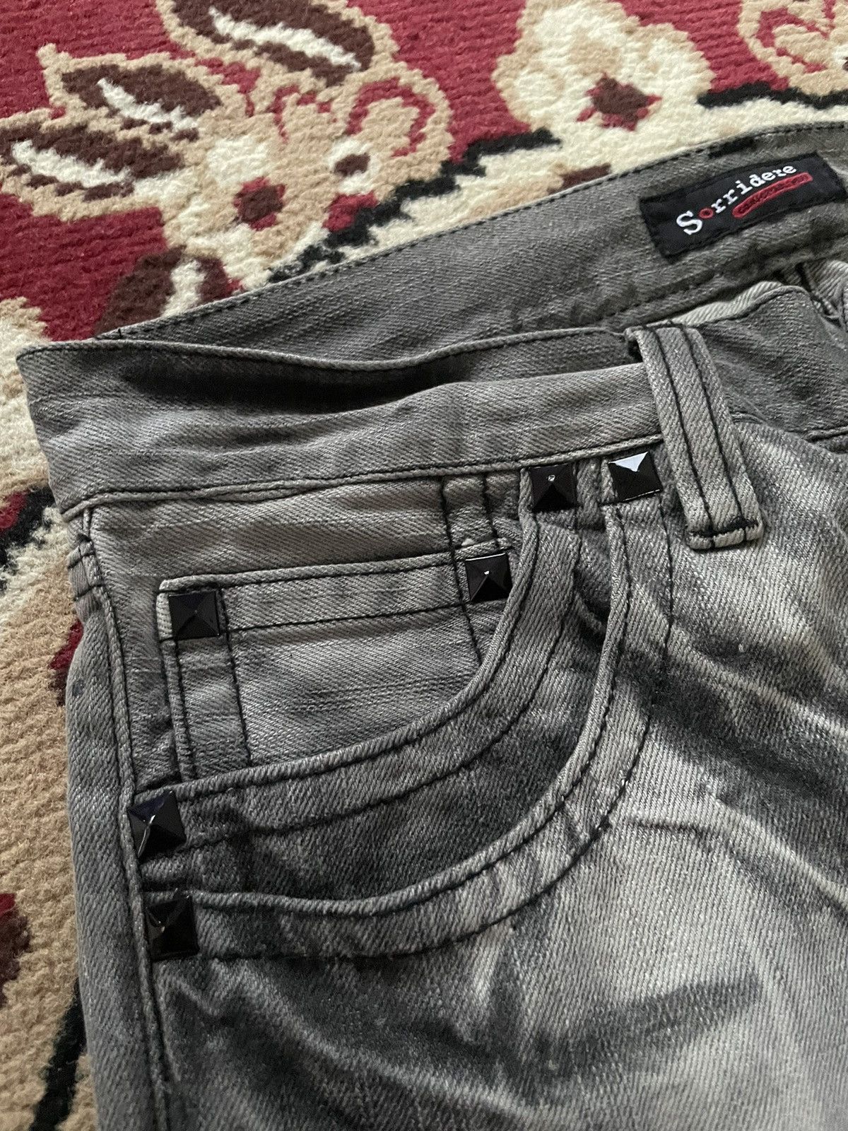Japanese Brand Japanese Brand Sorridere Flare Paint Jeans Size US 30 / EU 46 - 6 Thumbnail