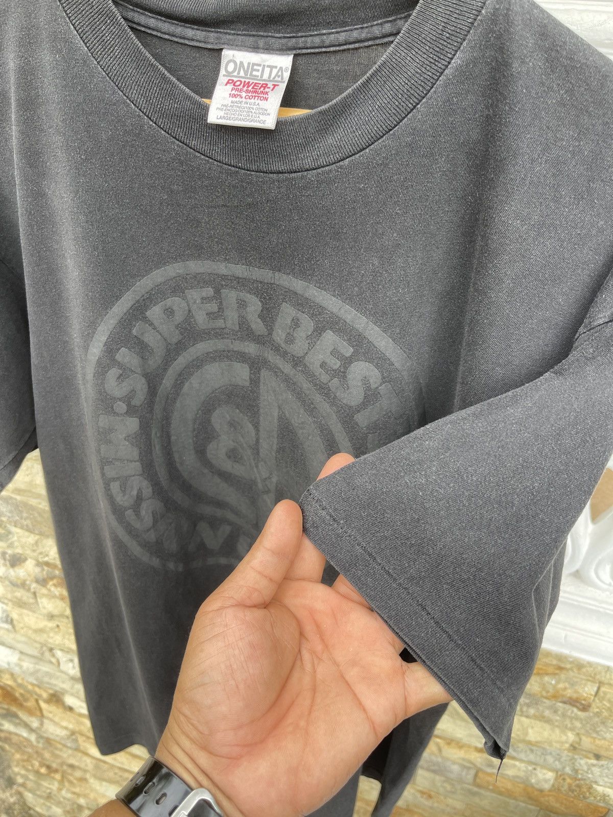Band Tees 🔥Rare🔥Vtg90s Super Best 3 MISSION IMPOSIBLE Sun Faded Tee Size US L / EU 52-54 / 3 - 7 Thumbnail