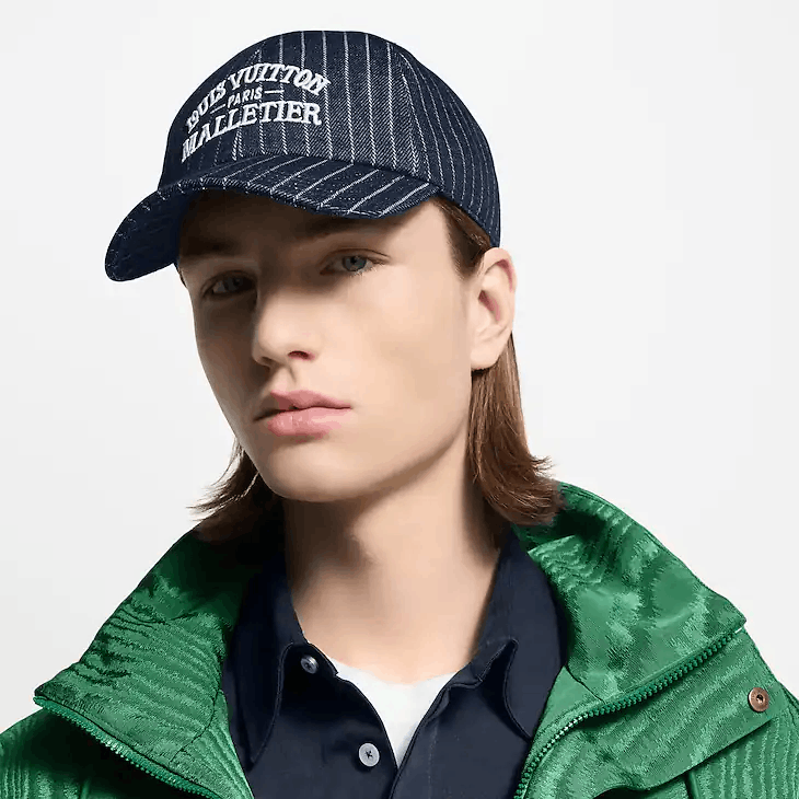 Louis Vuitton Denim Stripes Cap Size ONE SIZE - 6 Thumbnail