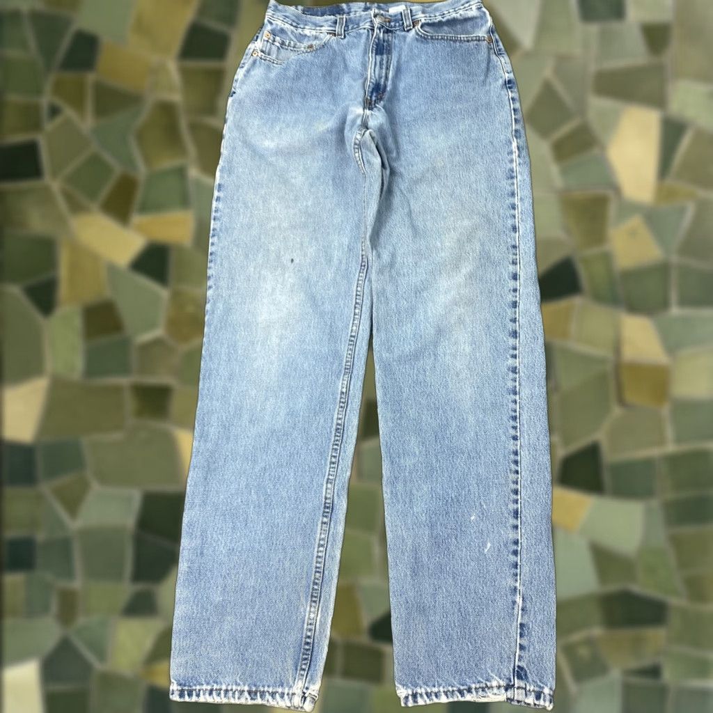Vintage Levi's 550 Jeans Men 34x36 Relaxed Fit 90s Denim Made in