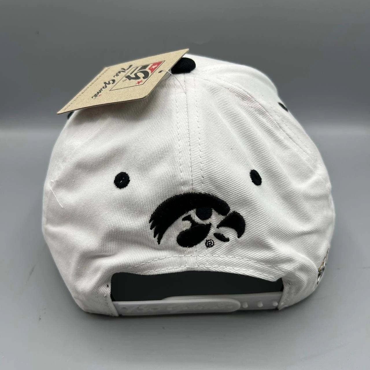 The Game Iowa Hawkeyes Hat Men White Black The Game Snap Back Cotton Size ONE SIZE - 7 Thumbnail