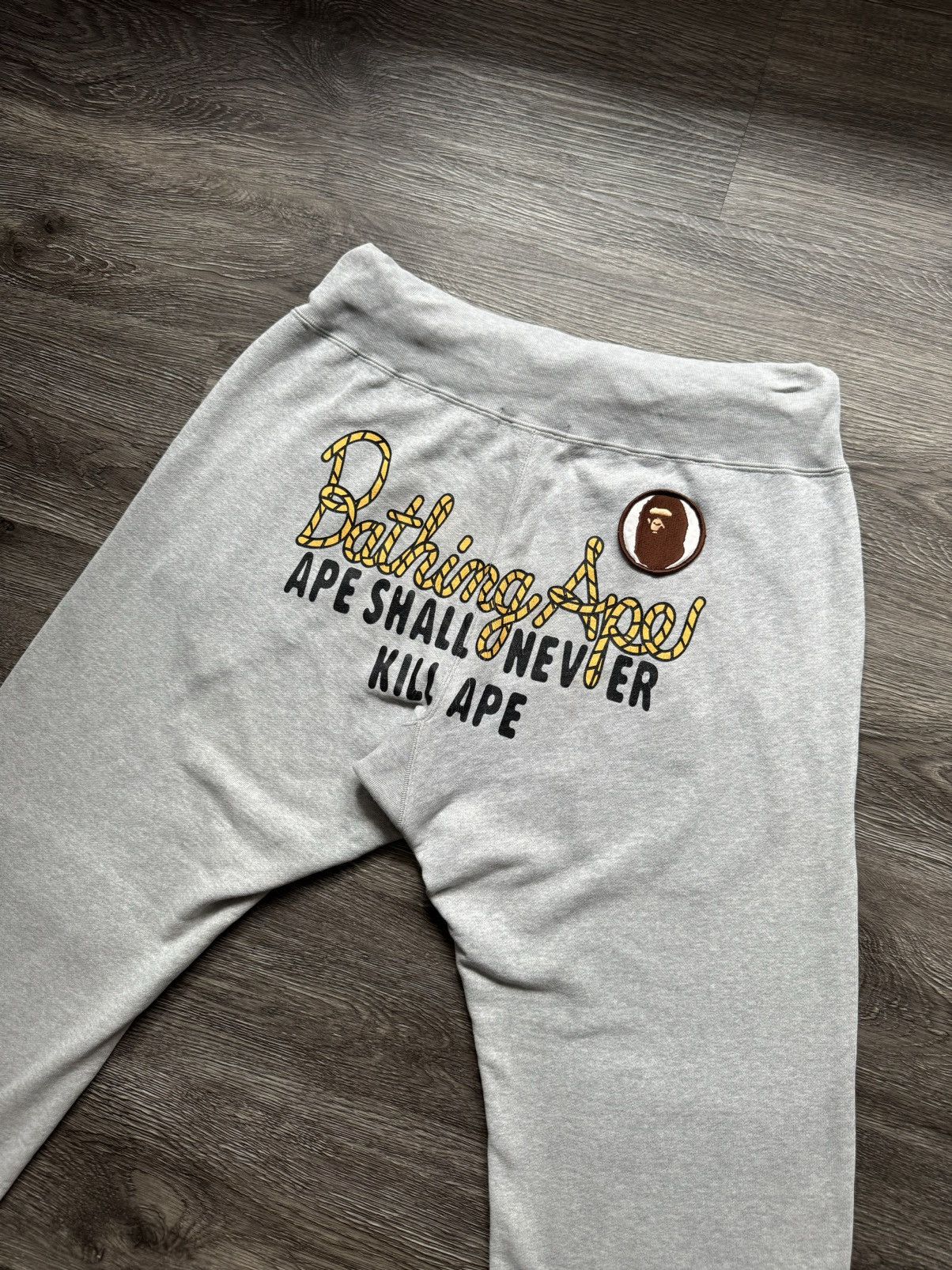 Bape Bathing Ape Ape Shall Never Kill Ape Sweatpants Sz Small Size US 30 / EU 46 - 4 Thumbnail