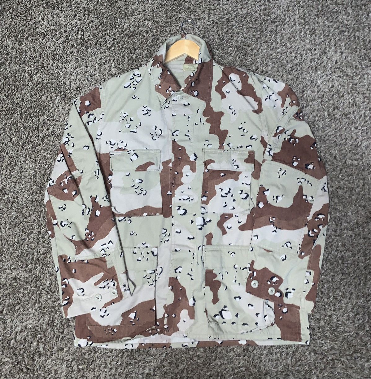 Vintage Vintage Desert Camo Military Jacket/Coat Size US L / EU 52-54 / 3 - 1 Thumbnail