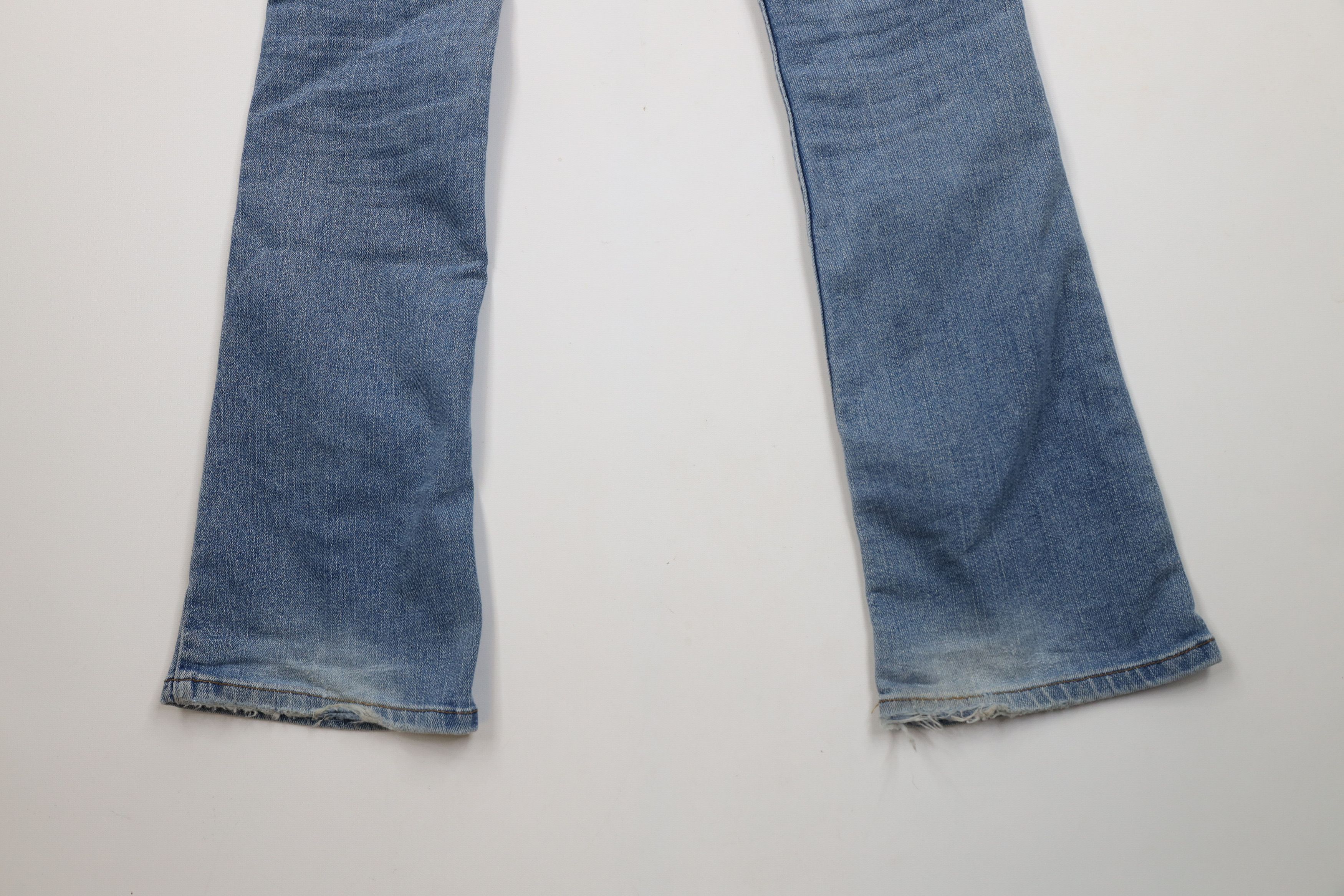 American Eagle Outfitters × Vintage Vintage 90s Y2K American Eagle Outfitters Flared Denim Jeans Size 27" / US 4 / IT 40 - 13 Thumbnail