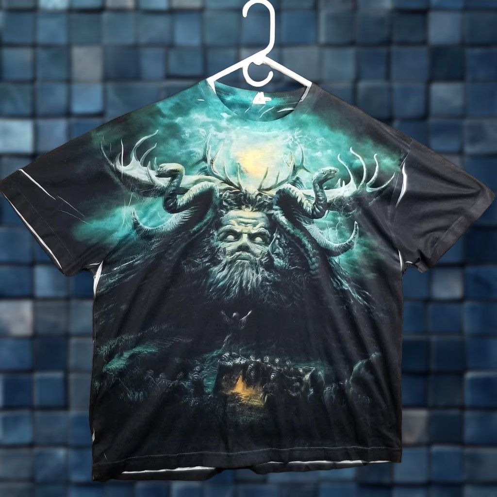 Roots Testament Shirt Mens XL Black Dark Roots Of Earth Band Metal Graphic AOP 2012Tee Size US XL / EU 56 / 4 - 1 Thumbnail