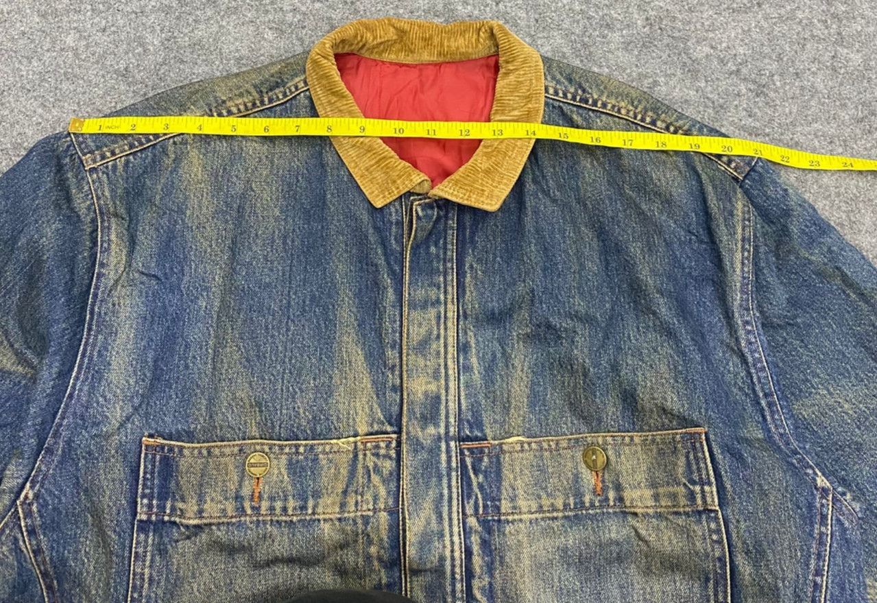 Marithe + Francois Girbaud 💥Vintage Marithe Francois Girbaud Distressed Denim Jacket Size US M / EU 48-50 / 2 - 4 Thumbnail
