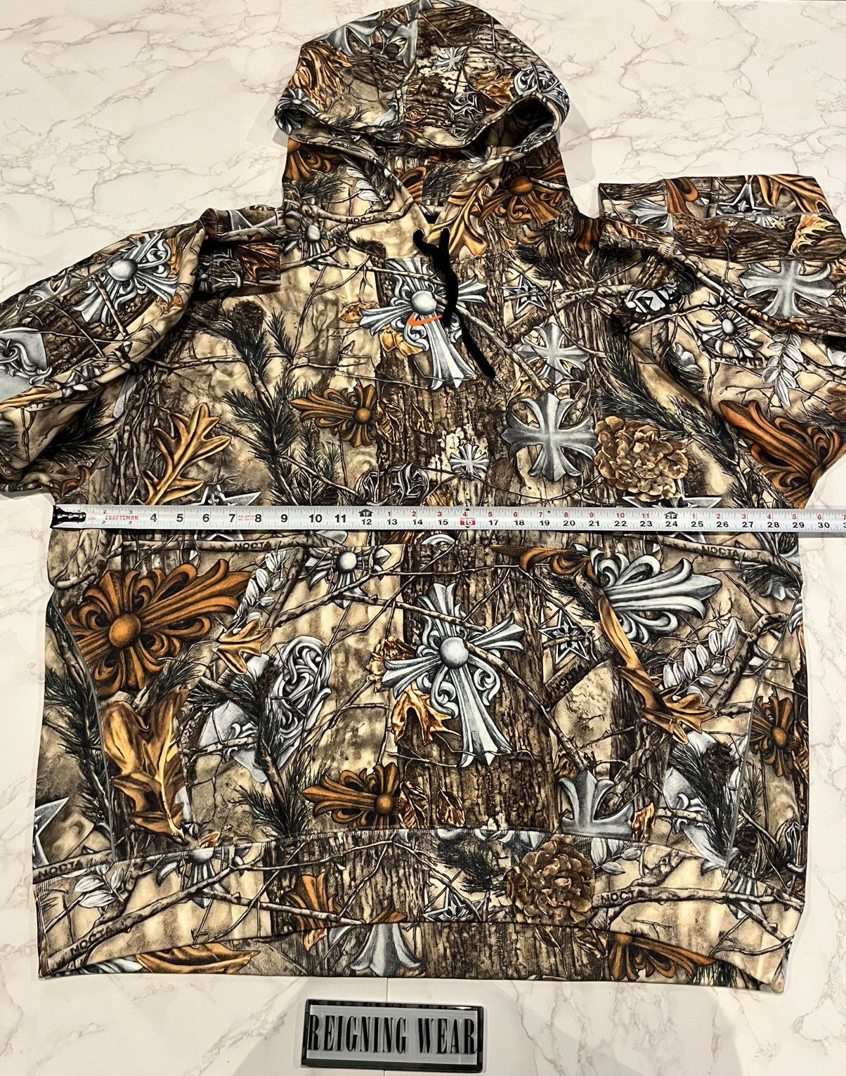 Chrome Hearts × Drake Chrome Hearts Nocta Drake Camo Hoodie Horseshoe Size US XXL / EU 58 / 5 - 11 Thumbnail