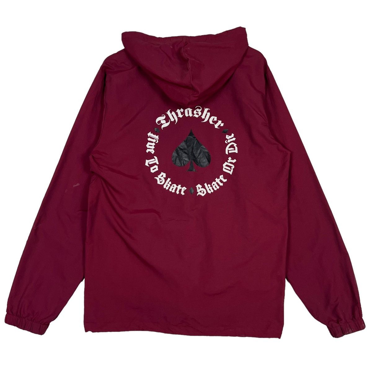 Thrasher 🔥 THRASHER SKATE OR DIE COACH JACKET SIZE MEDIUM ON TAG Size US M / EU 48-50 / 2 - 2 Thumbnail
