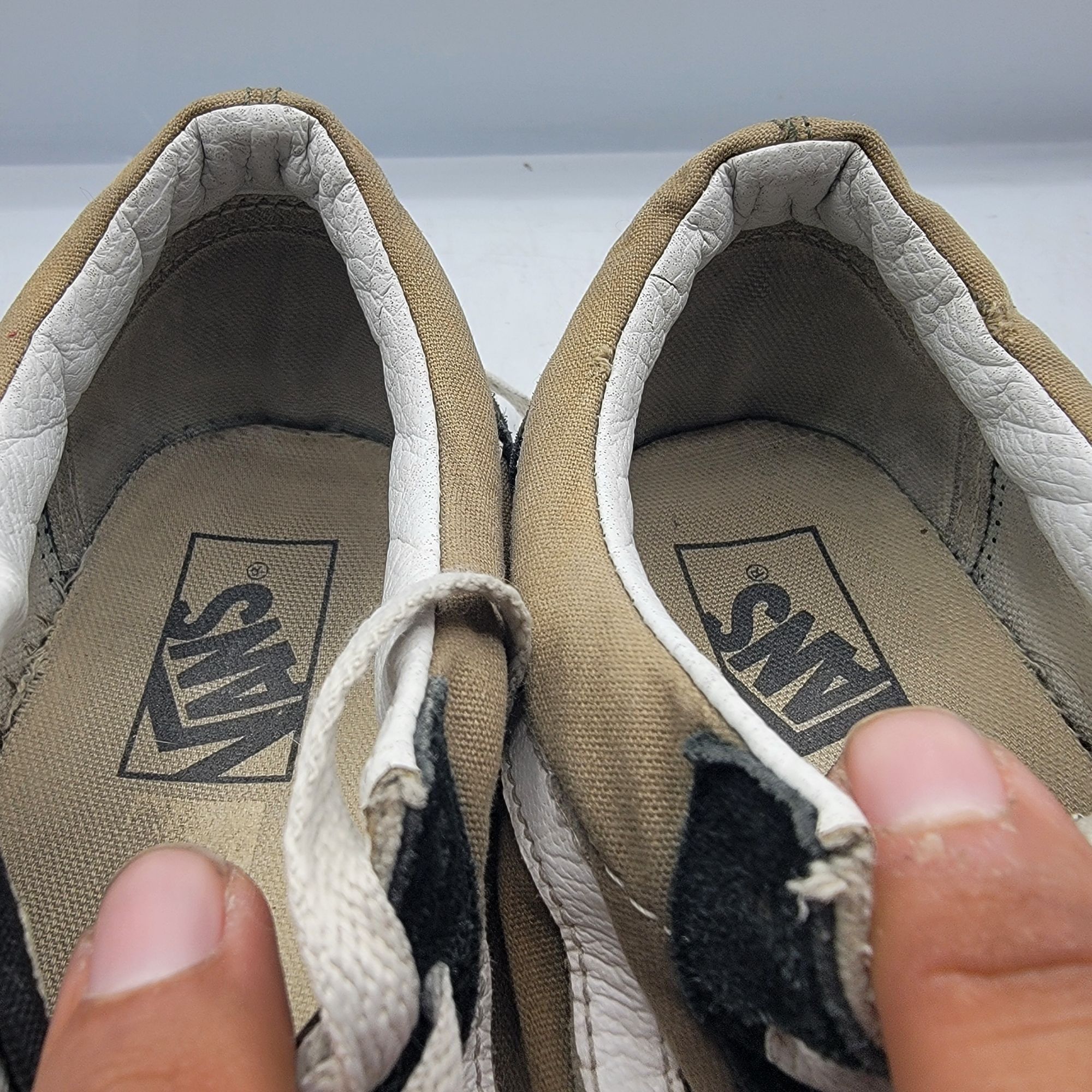 Vans Vans Old Skool Womens 8.5 Brown Black Sneaker Shoes Casual S Size US 8.5 / IT 38.5 - 9 Thumbnail