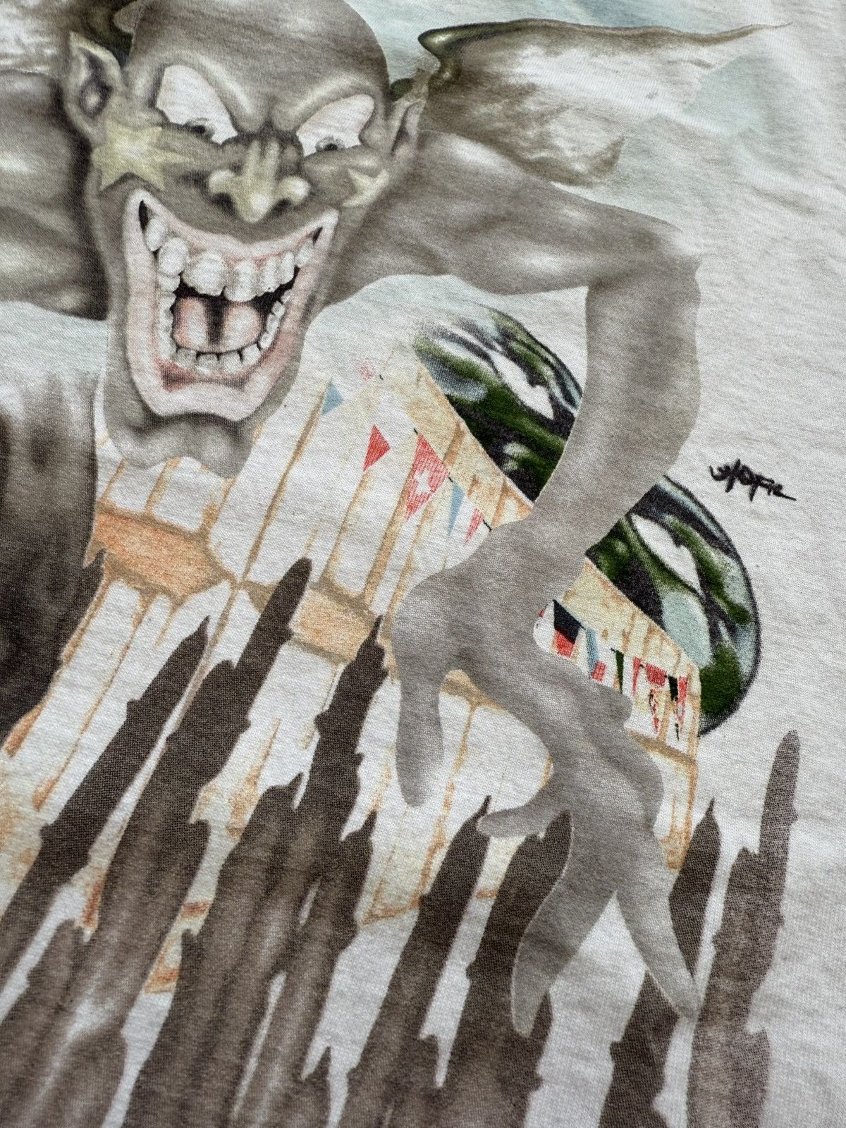Travis Scott Travis Scott Utopia European Tour Tee Medium Size US M / EU 48-50 / 2 - 5 Thumbnail