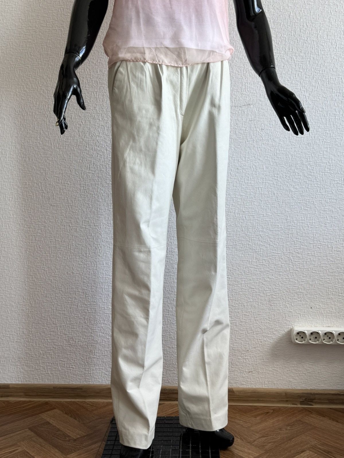 Thierry Mugler 🫨🫨Awesome luxury rare Thierry Mugler leather pants 80-90s Size 32" / US 10 / IT 46 - 3 Thumbnail