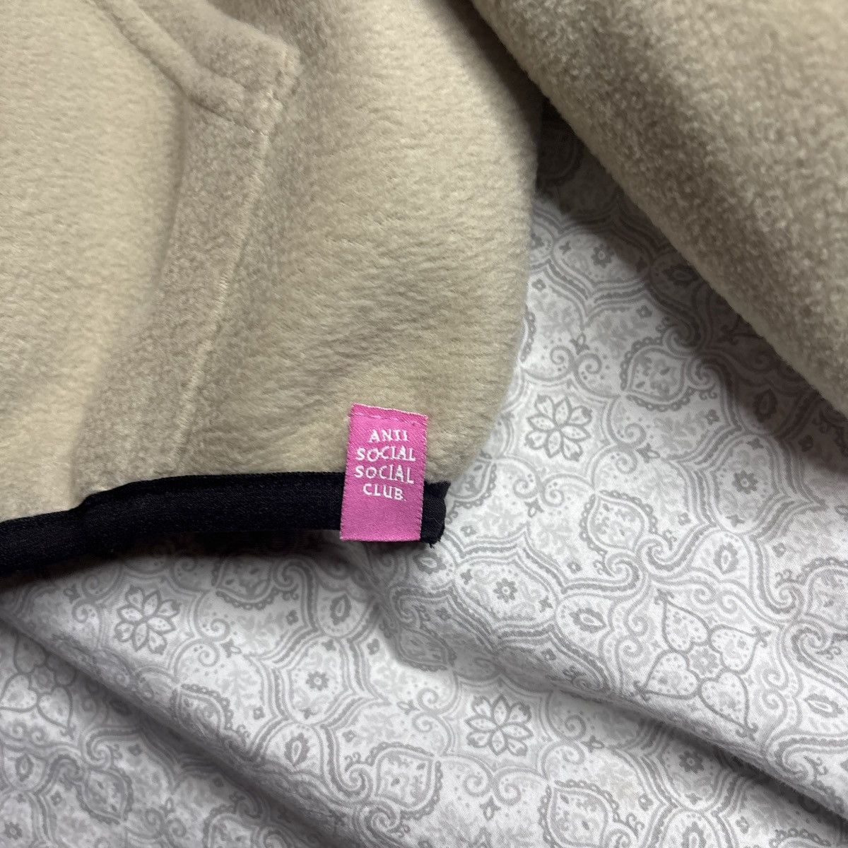 Anti Social Social Club Polar fleece hoodie tan anti social club Size US M / EU 48-50 / 2 - 6 Thumbnail