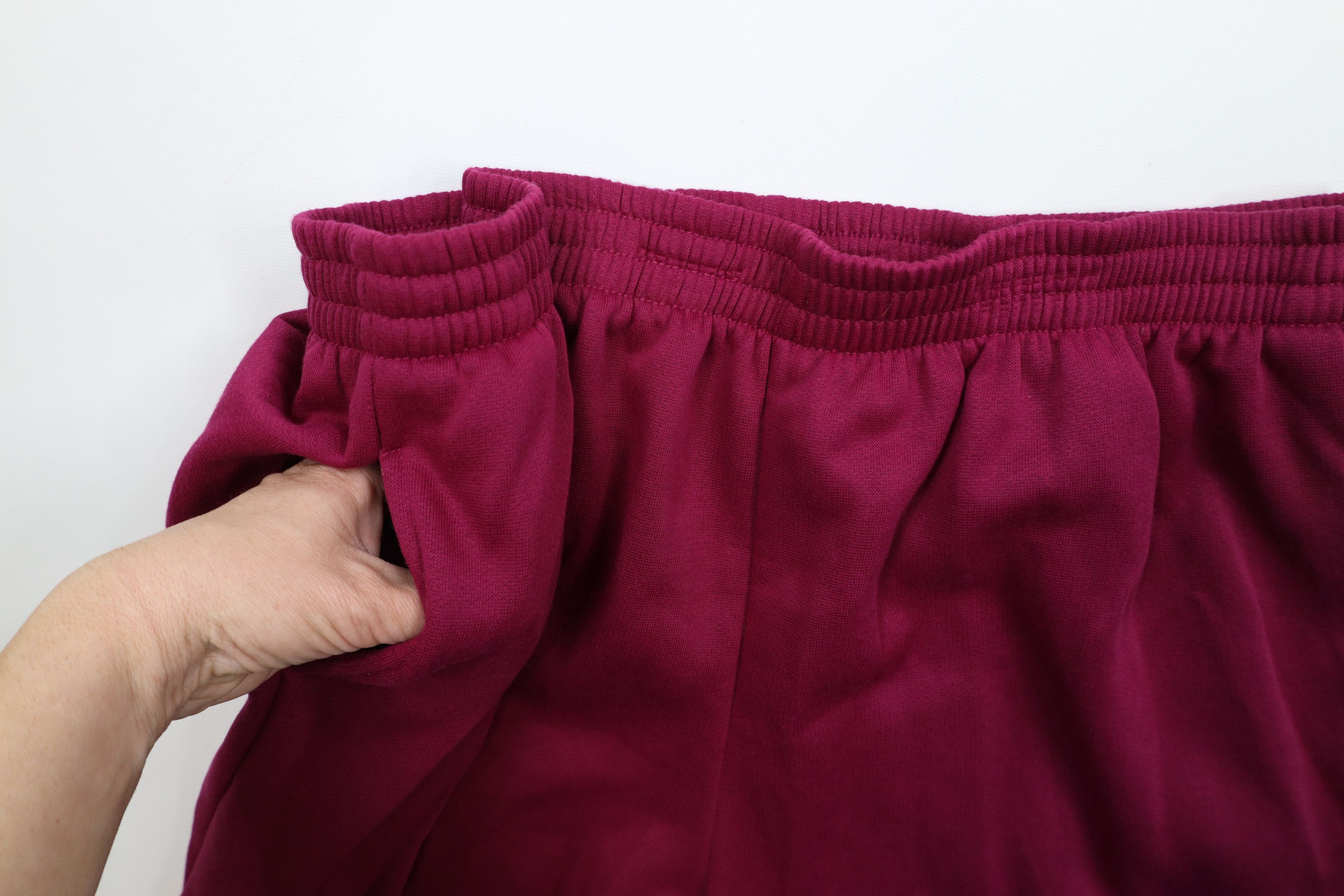 Vintage Deadstock Vintage 90s Streetwear Leg Sweatpants Purple Size 36" / US 14 / IT 50 - 8 Thumbnail