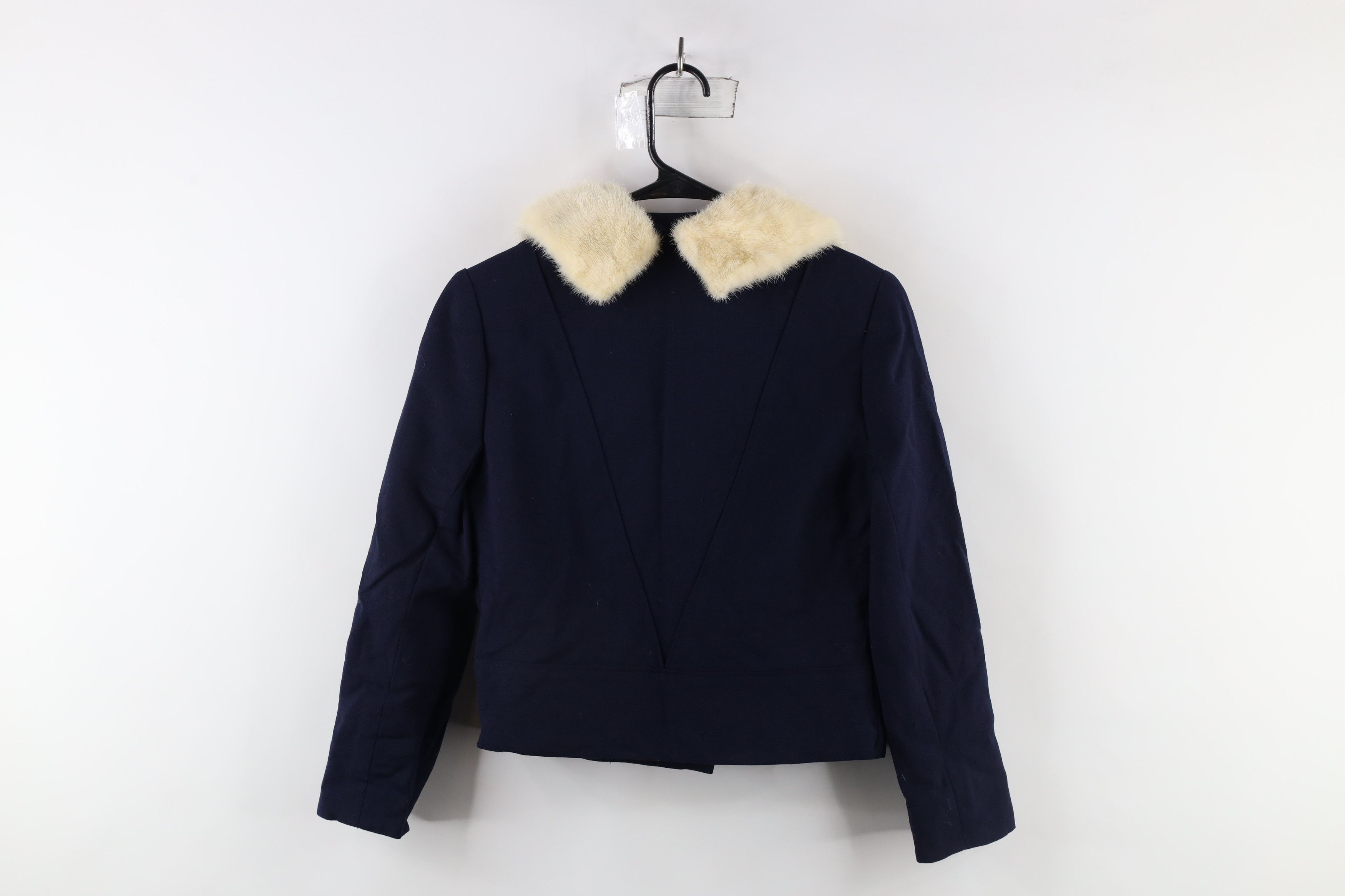 Vintage Vintage 50s Gabardine Collar Penny Lane Blazer Jacket USA Size S / US 4 / IT 40 - 10 Thumbnail